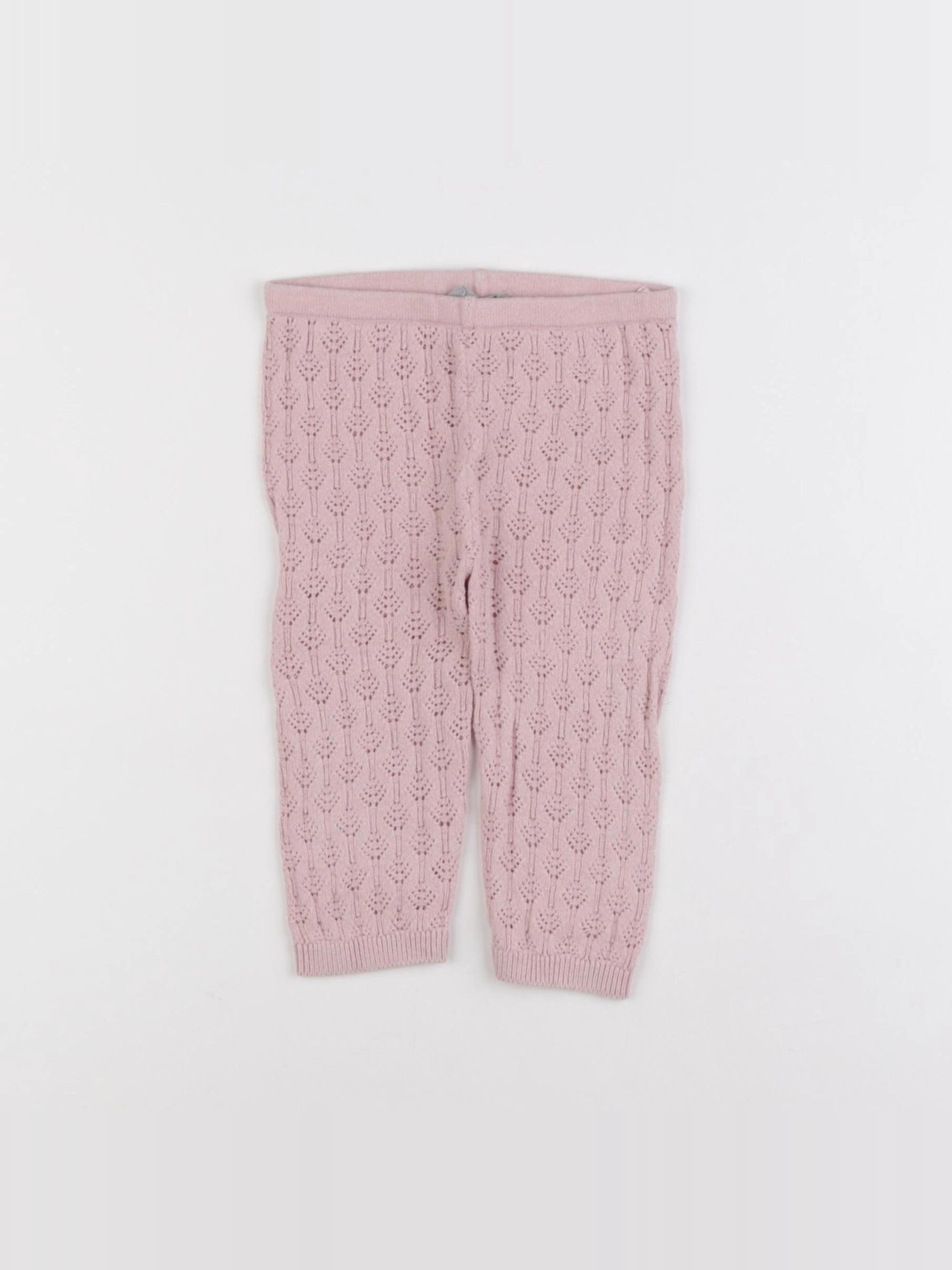 Boutchou - legging rose - 9 mois