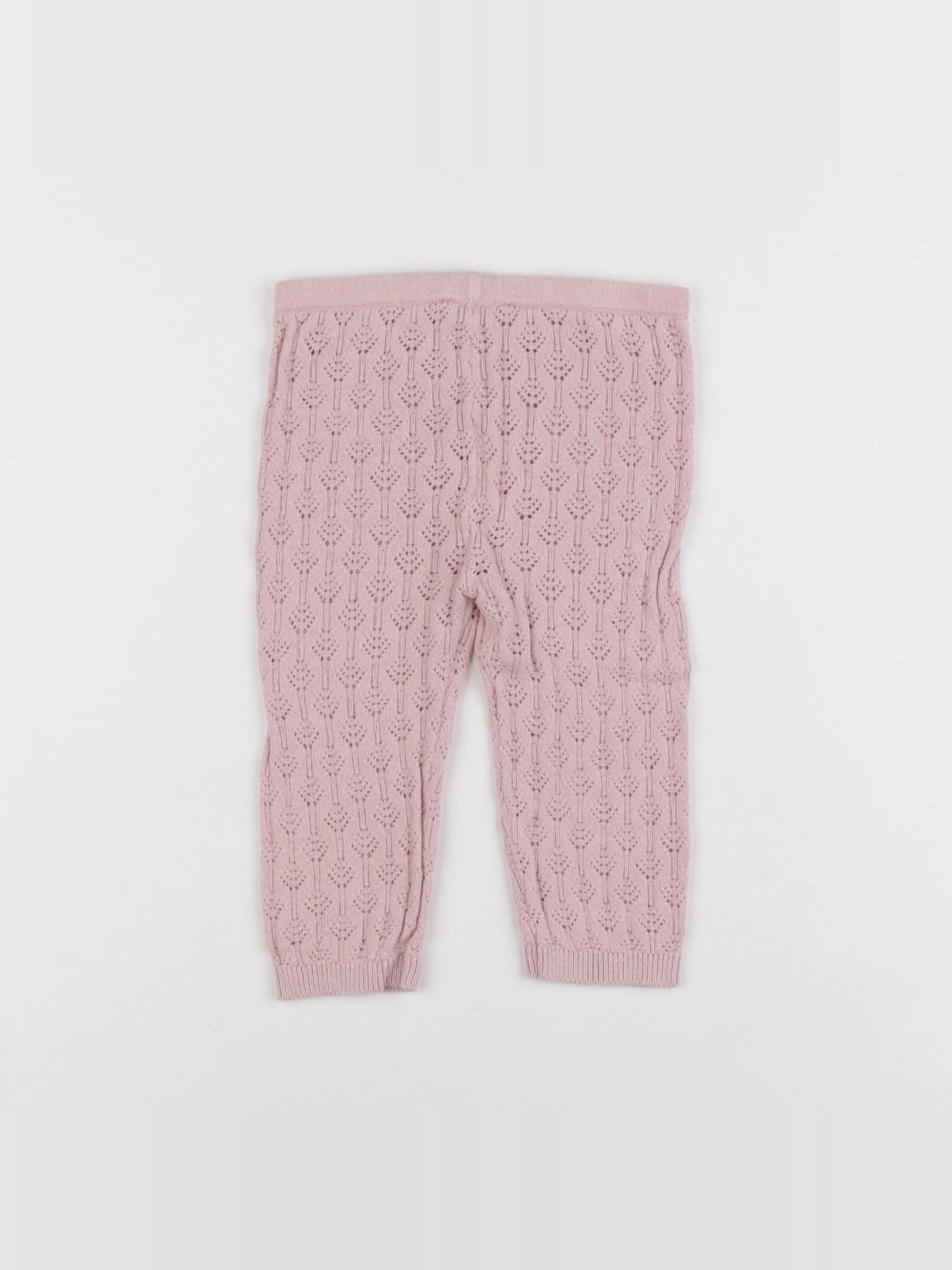 Boutchou - legging rose - 9 mois