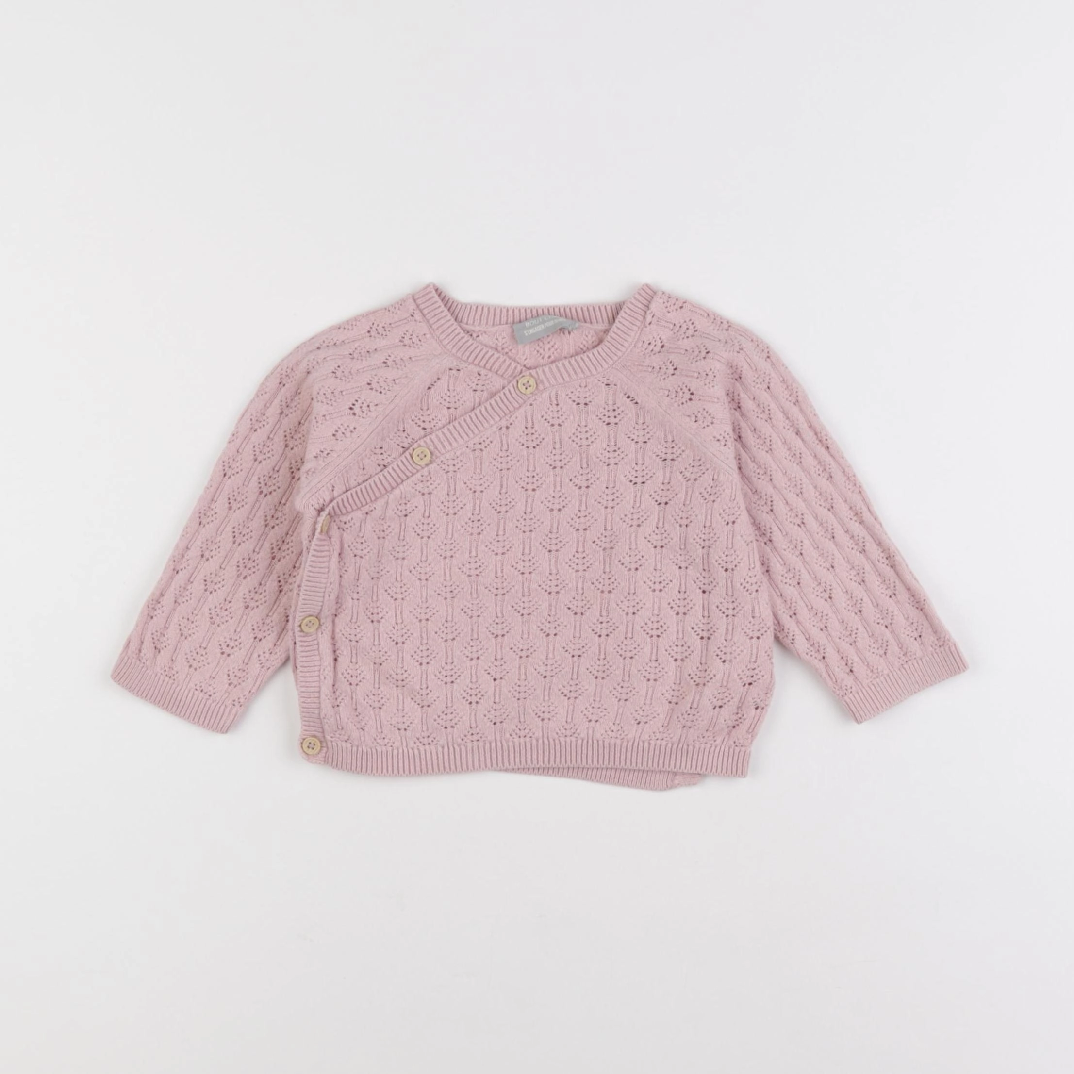 Boutchou - pull rose - 9 mois