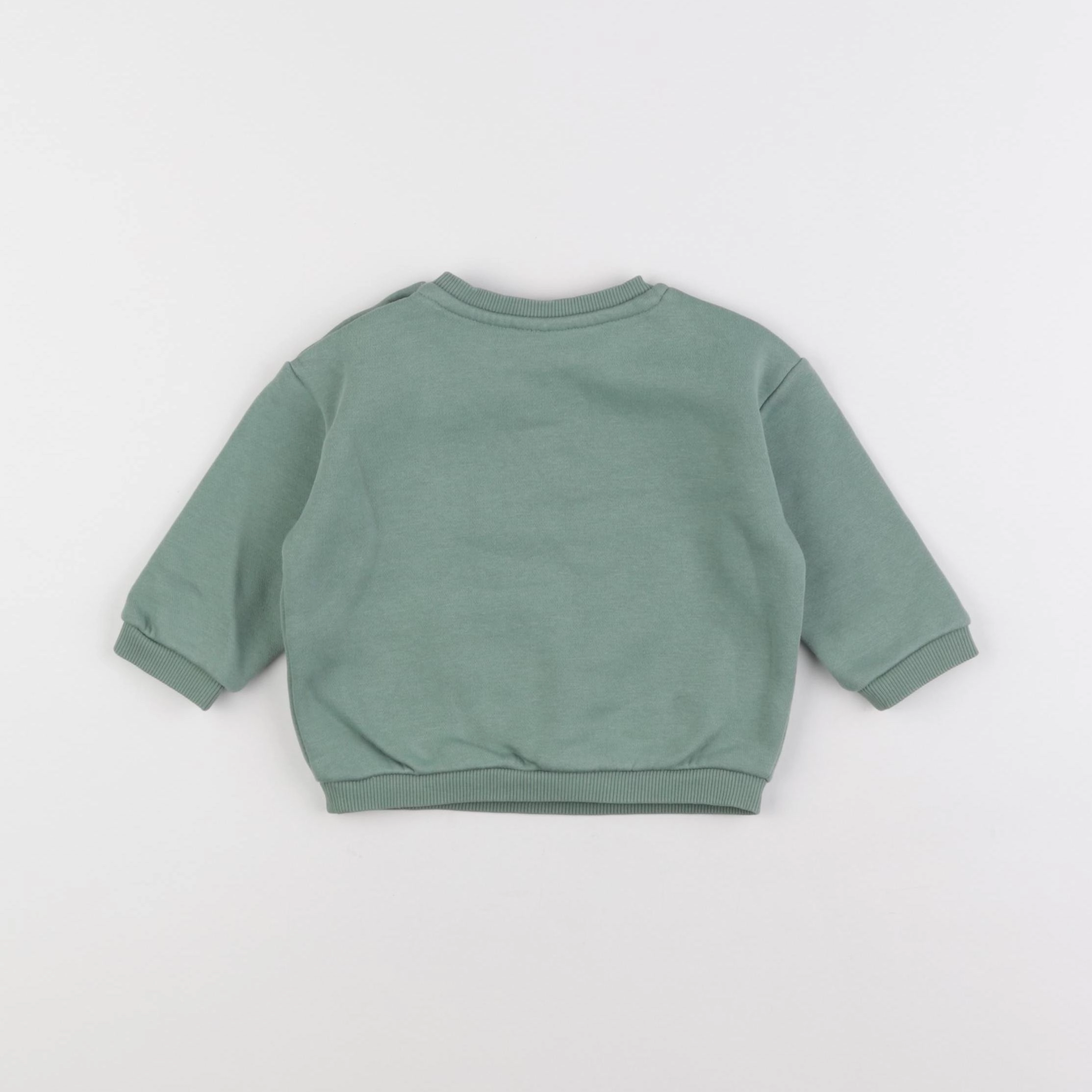 Tape à l'oeil - sweat vert - 9 mois