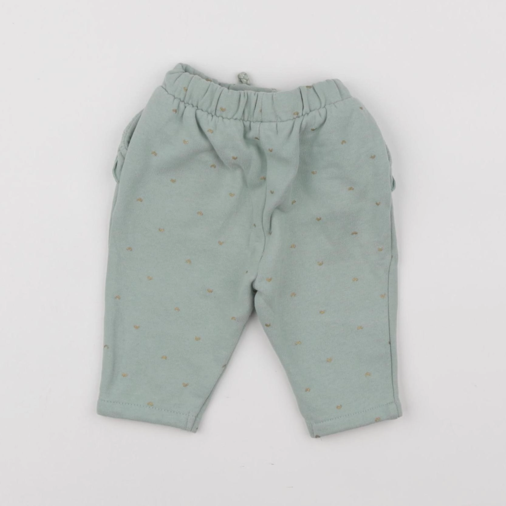 Vertbaudet - pantalon vert - 3 mois