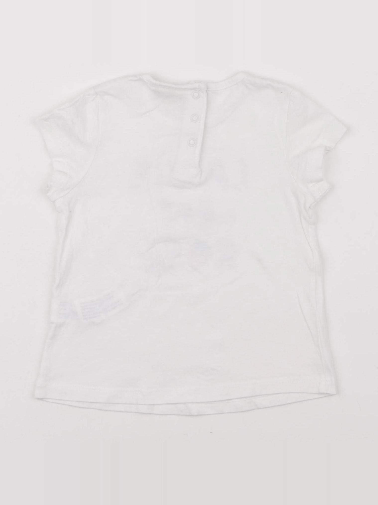 Tape à l'oeil - tee-shirt blanc - 24 mois