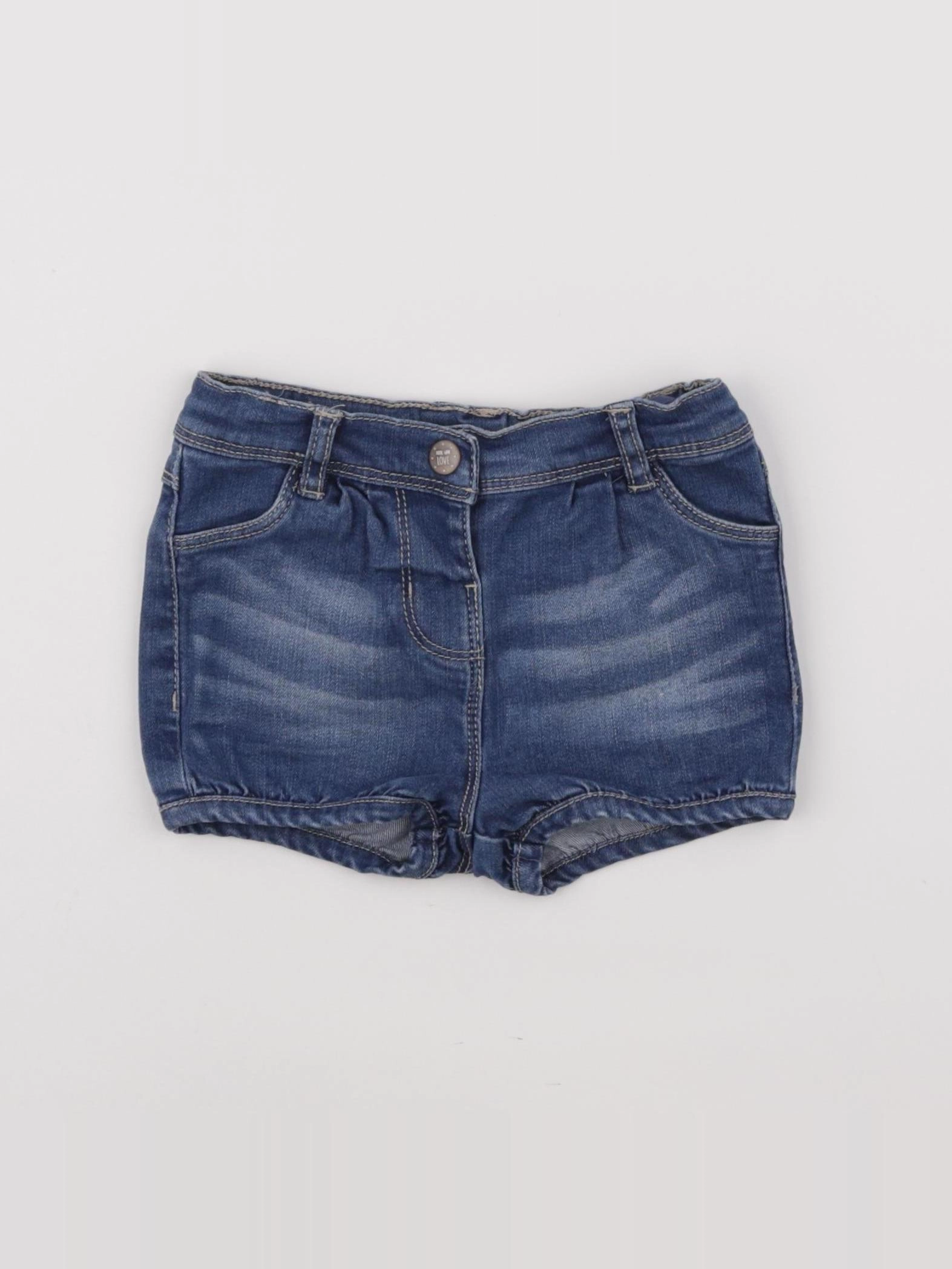 Tape à l'oeil - short bleu - 18 mois