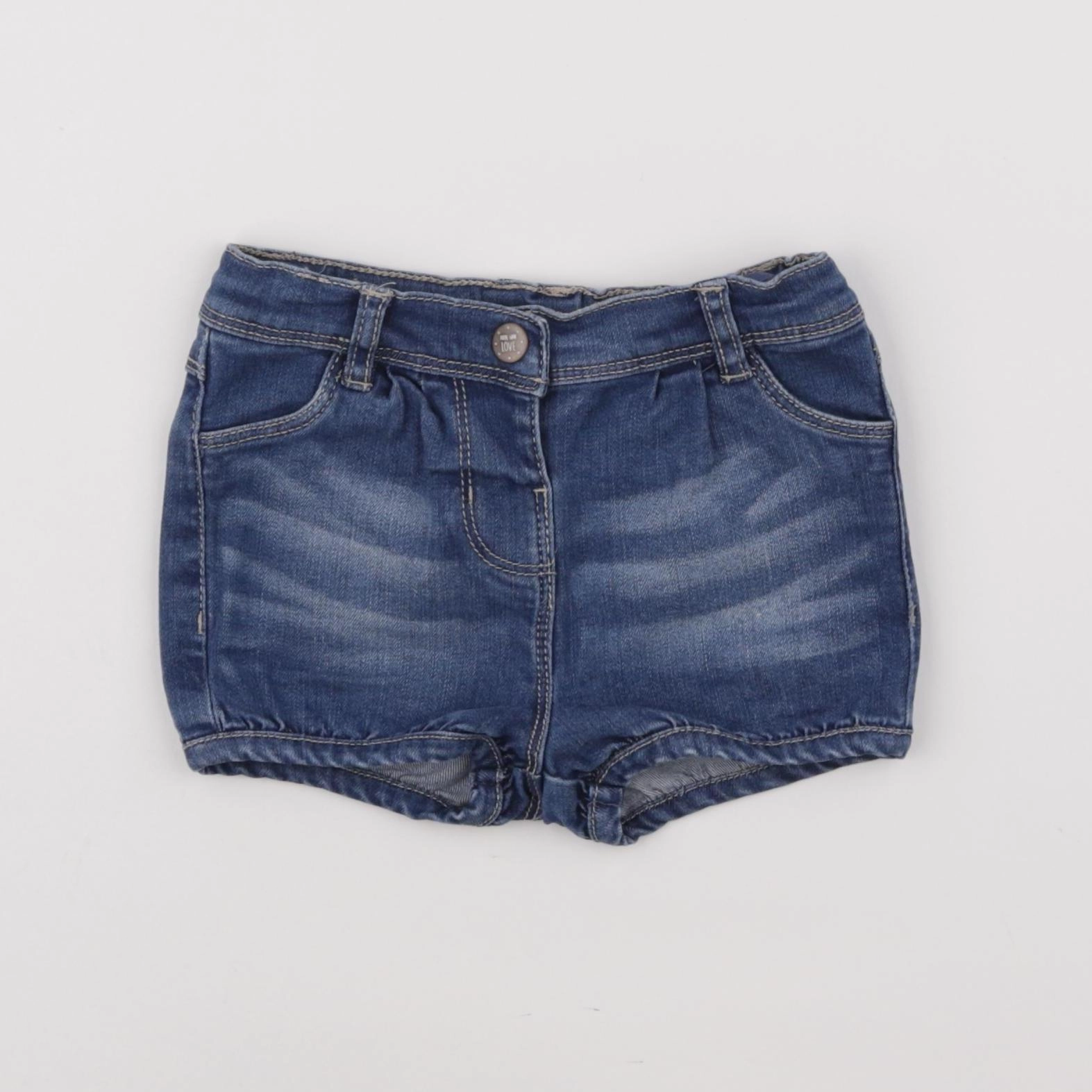 Tape à l'oeil - short bleu - 18 mois