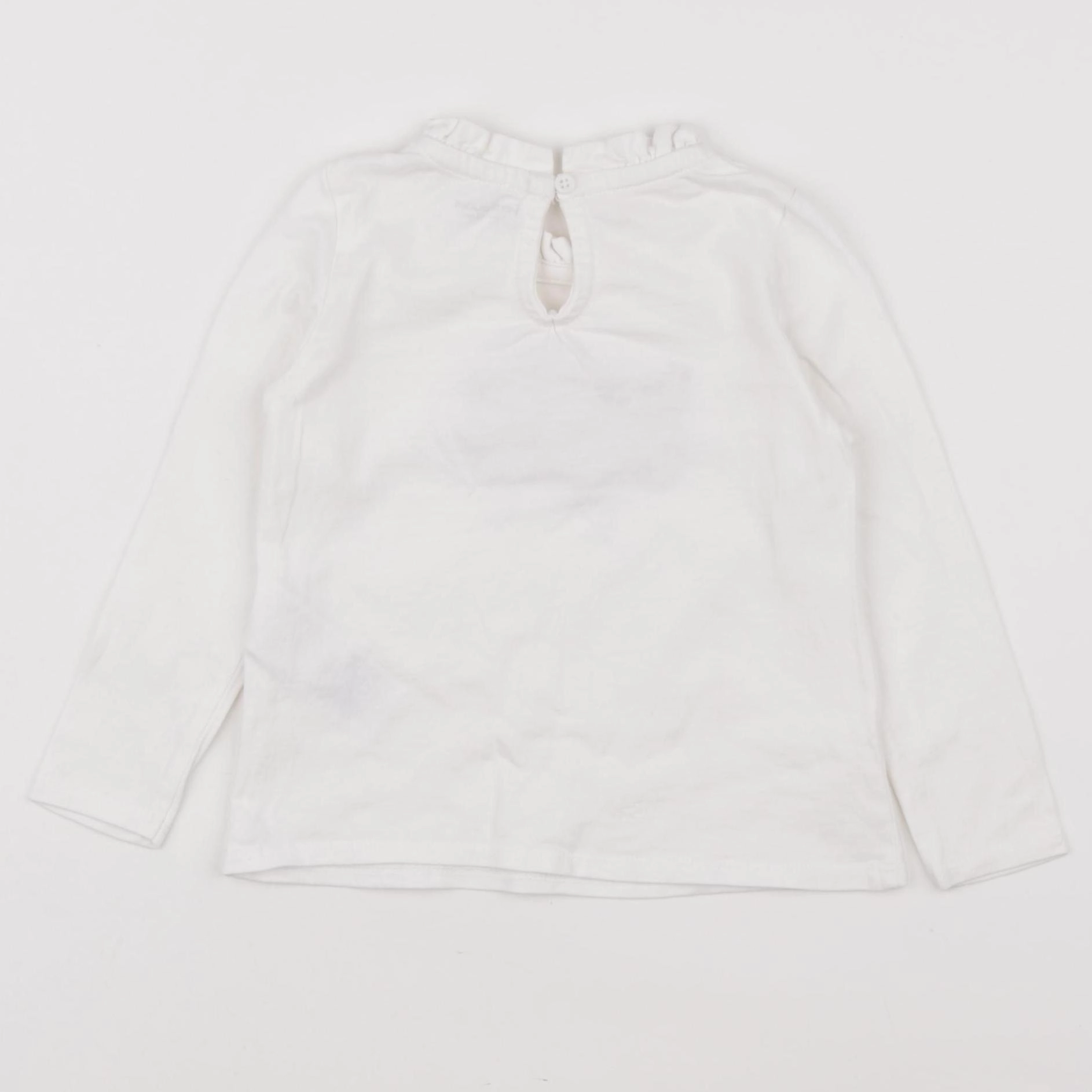 Vertbaudet - tee-shirt blanc - 2 ans