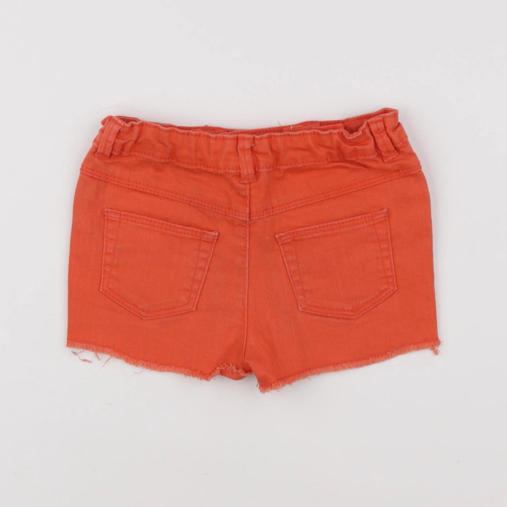 Vertbaudet - short orange - 4 ans