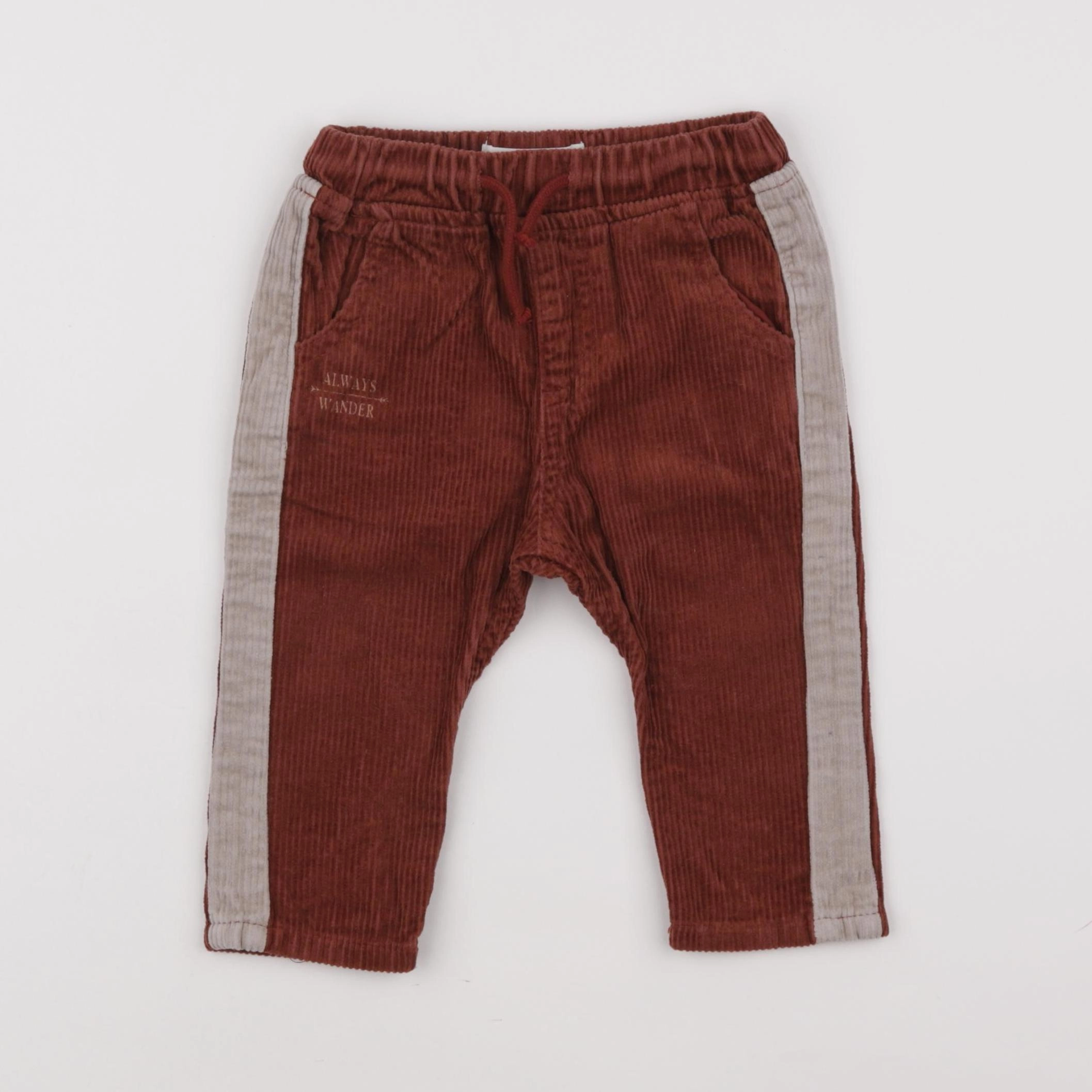 Zara - pantalon marron - 9/12 mois