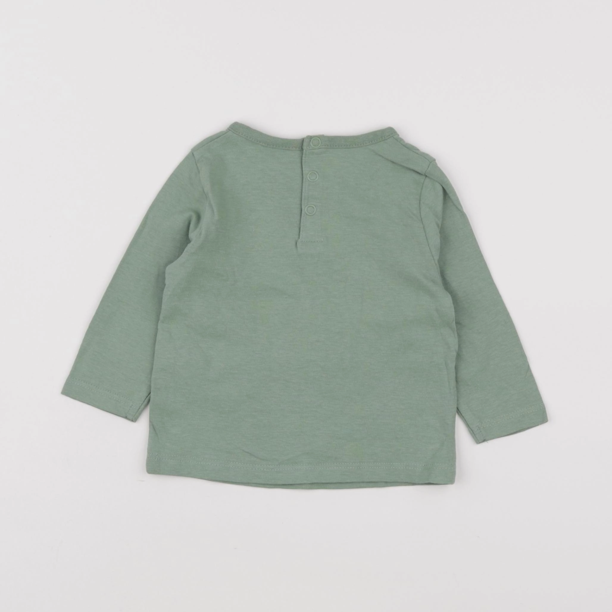 Tape à l'oeil - tee-shirt vert - 6 mois
