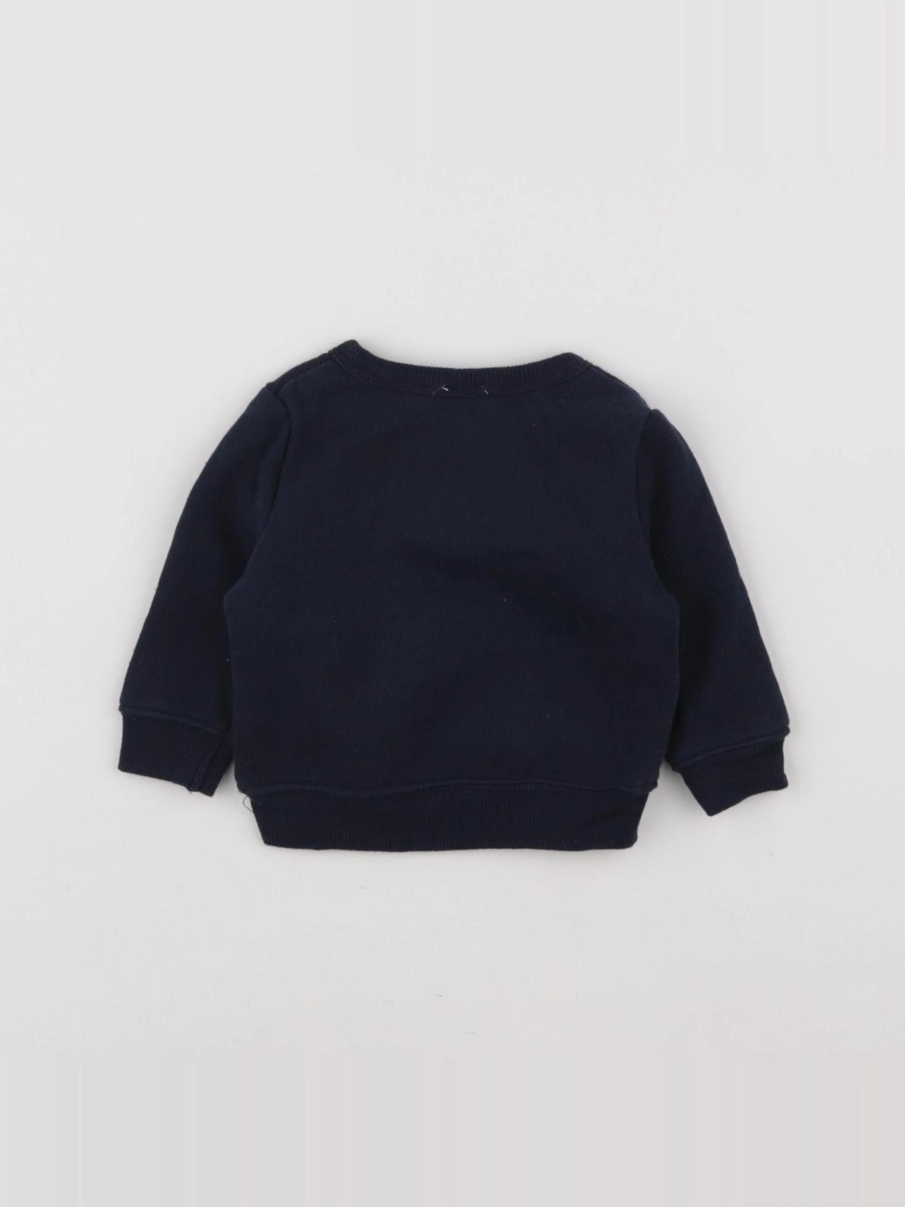La Redoute - sweat bleu - 3 mois
