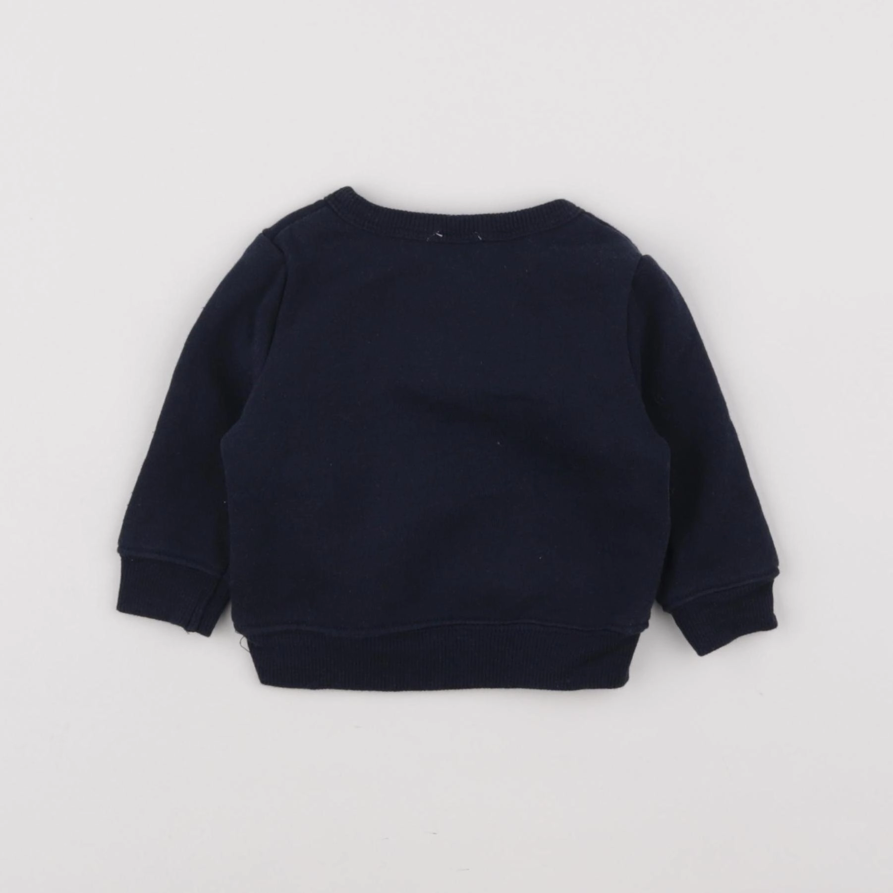 La Redoute - sweat bleu - 3 mois