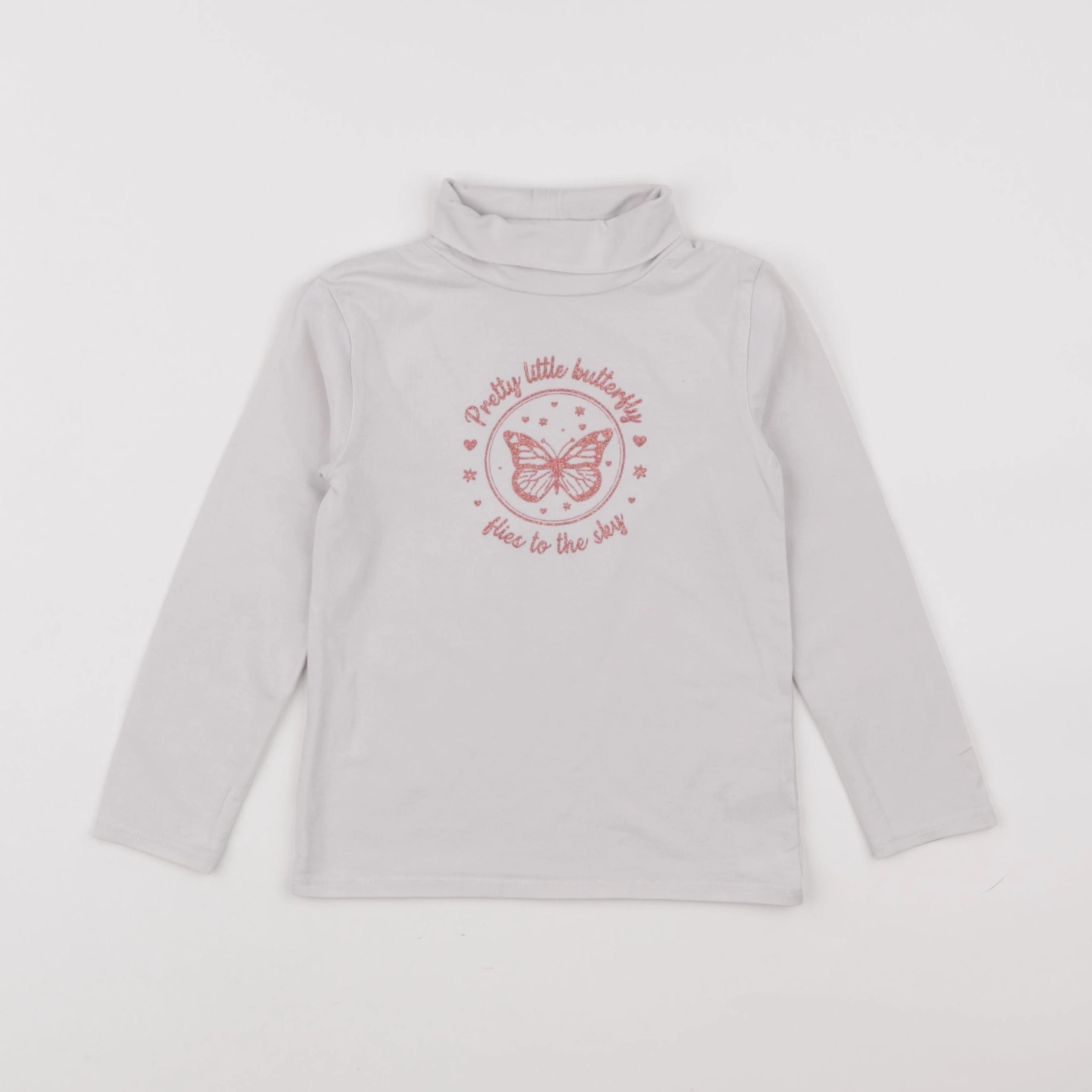 Vertbaudet - sous-pull rose - 4 ans