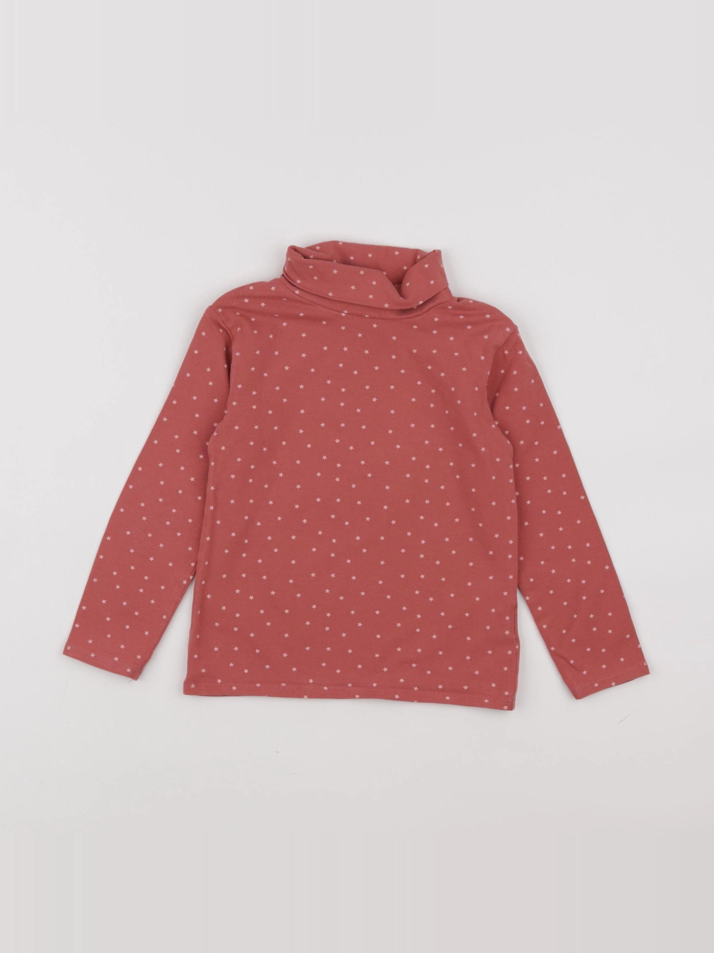 Vertbaudet - sous-pull rose - 4 ans
