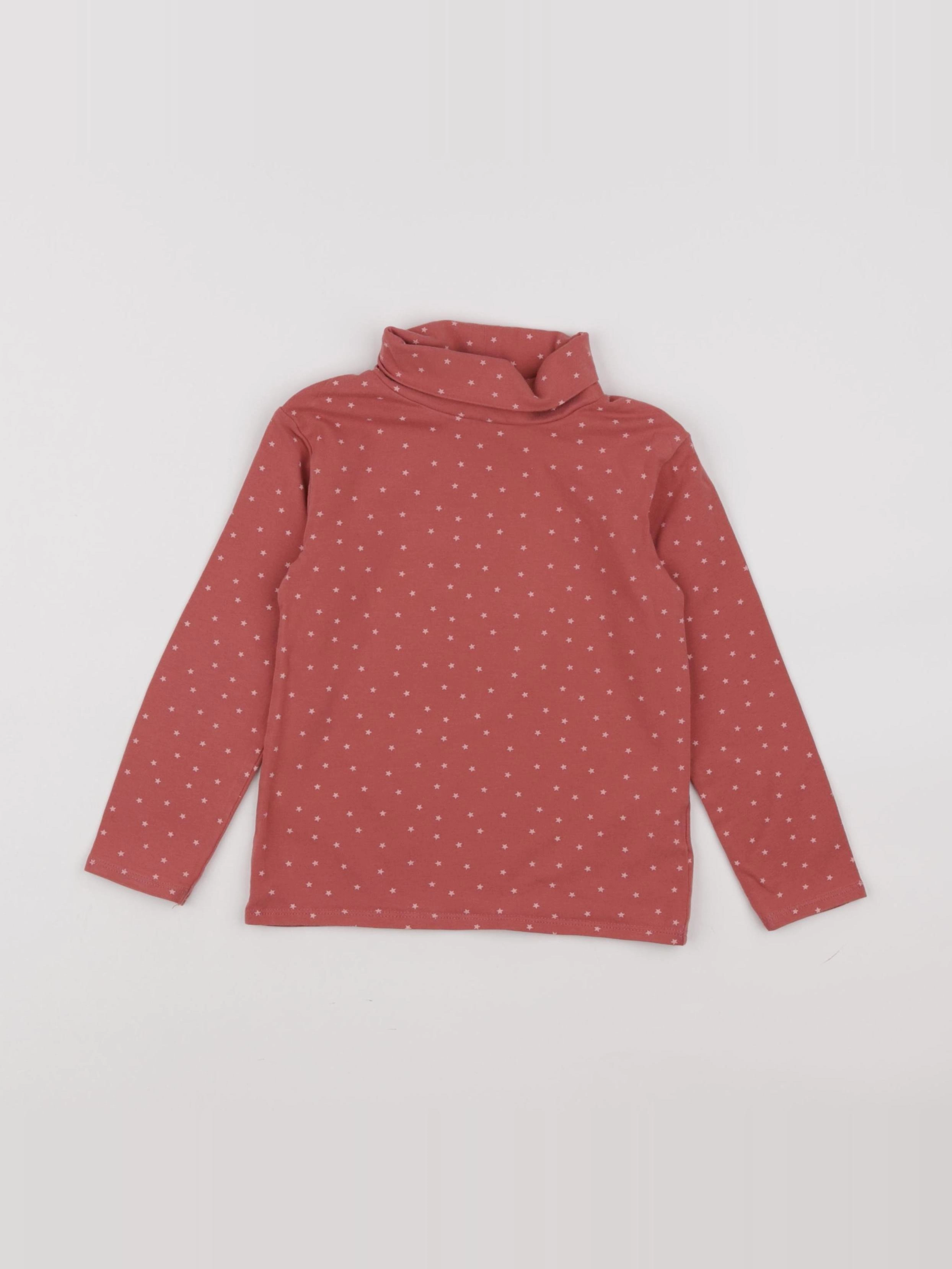 Vertbaudet - sous-pull rose - 4 ans