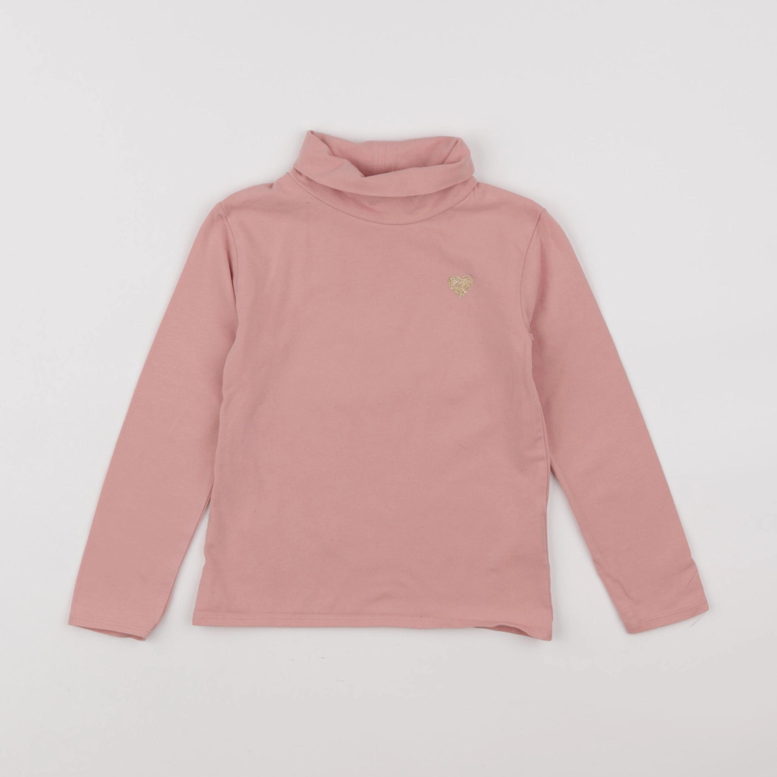 Vertbaudet - sous-pull rose - 4 ans