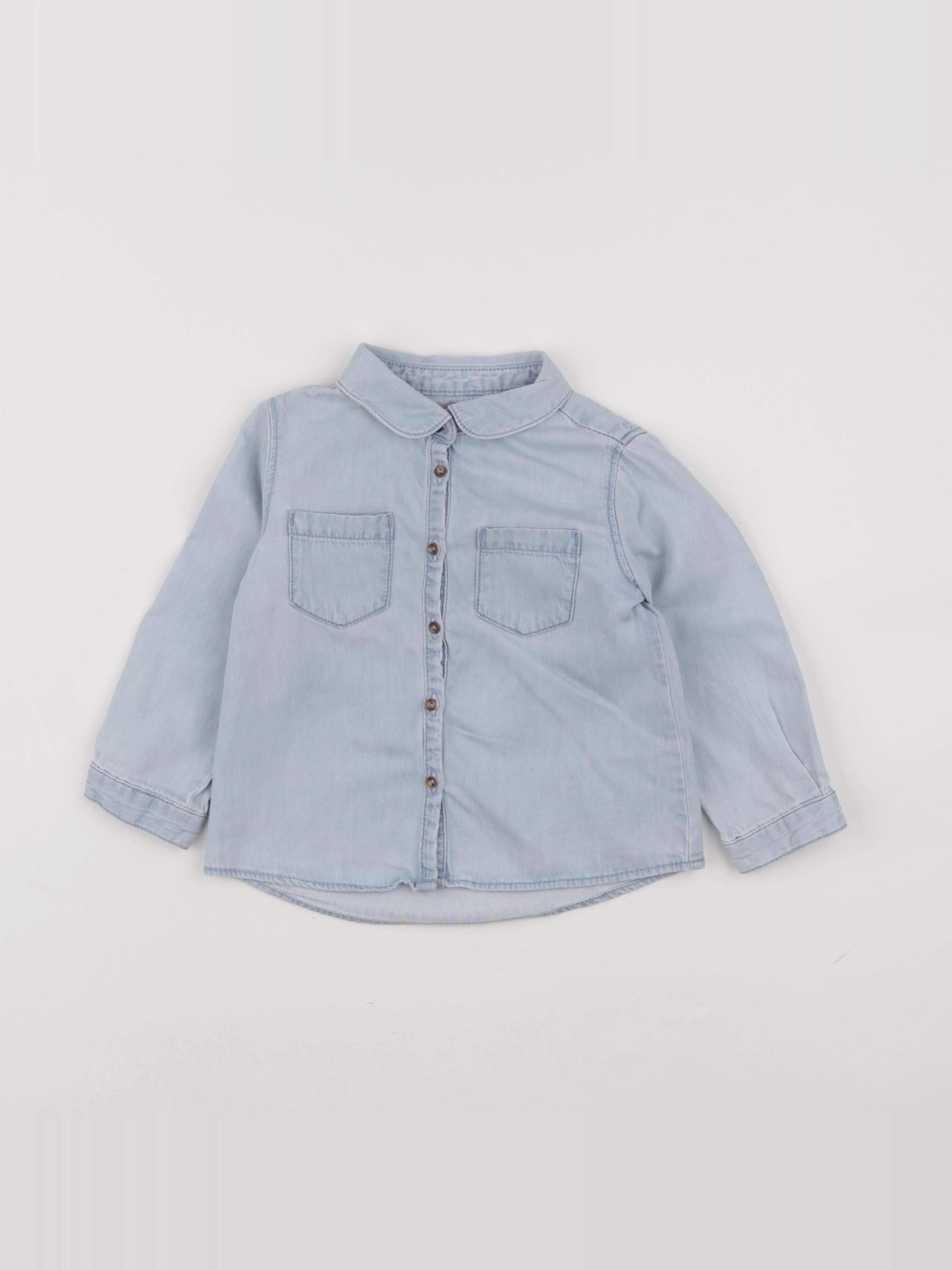 Zara - chemise bleu - 18/24 mois