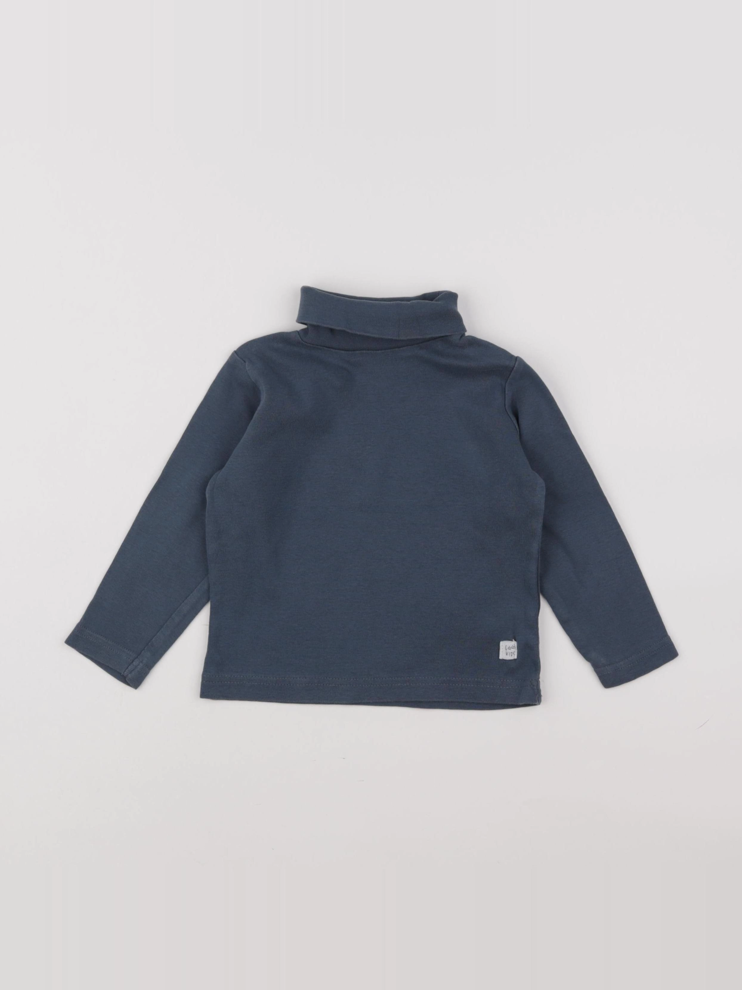 Vertbaudet - sous-pull bleu - 3 ans