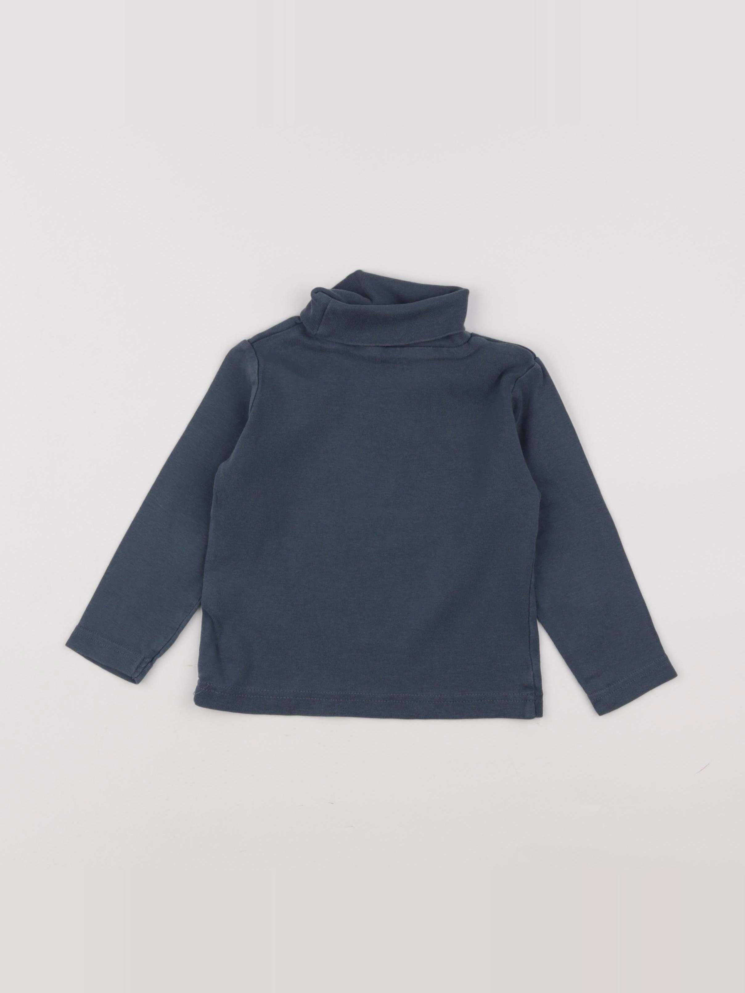 Vertbaudet - sous-pull bleu - 3 ans
