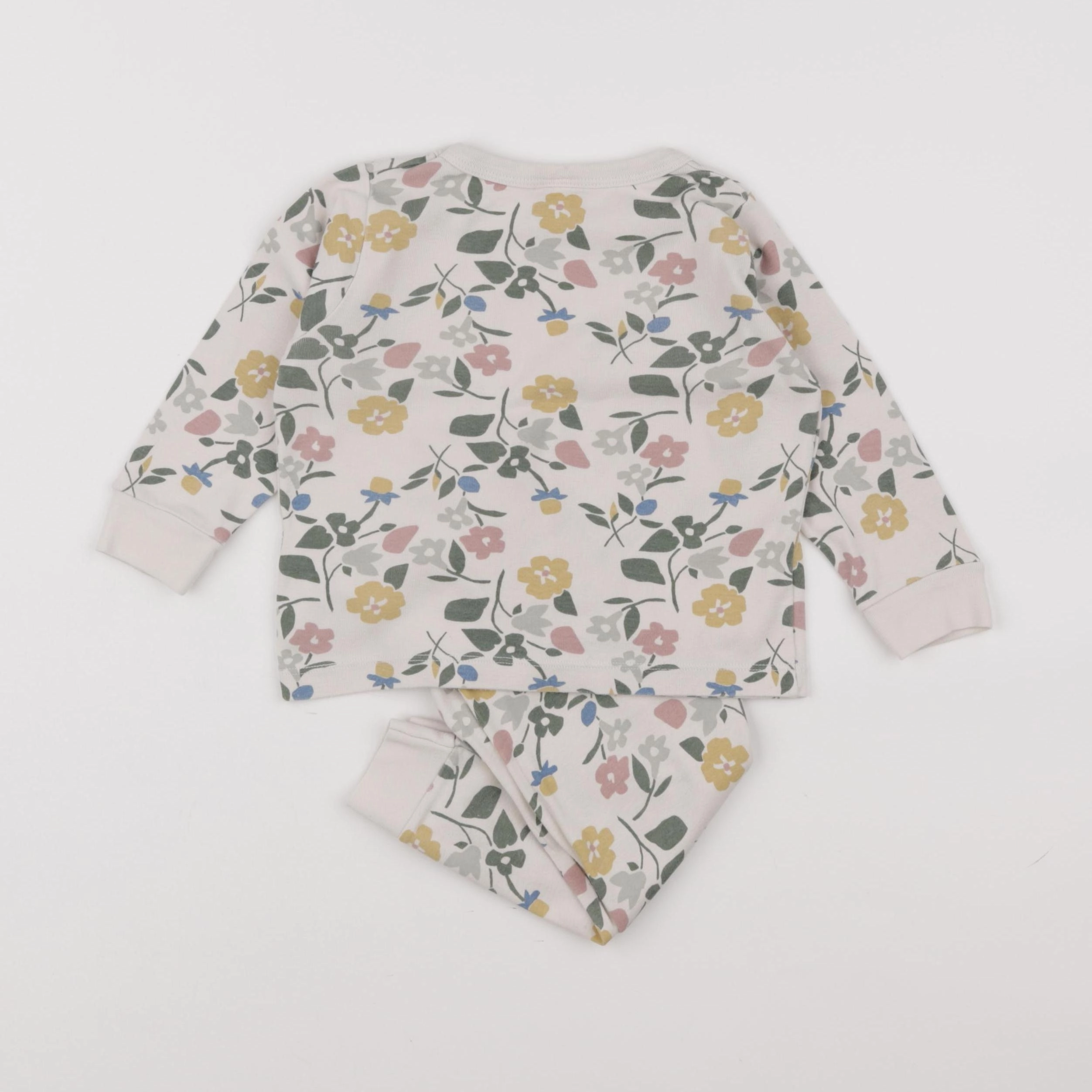 Petit Bateau - pyjama coton multicolore - 2 ans