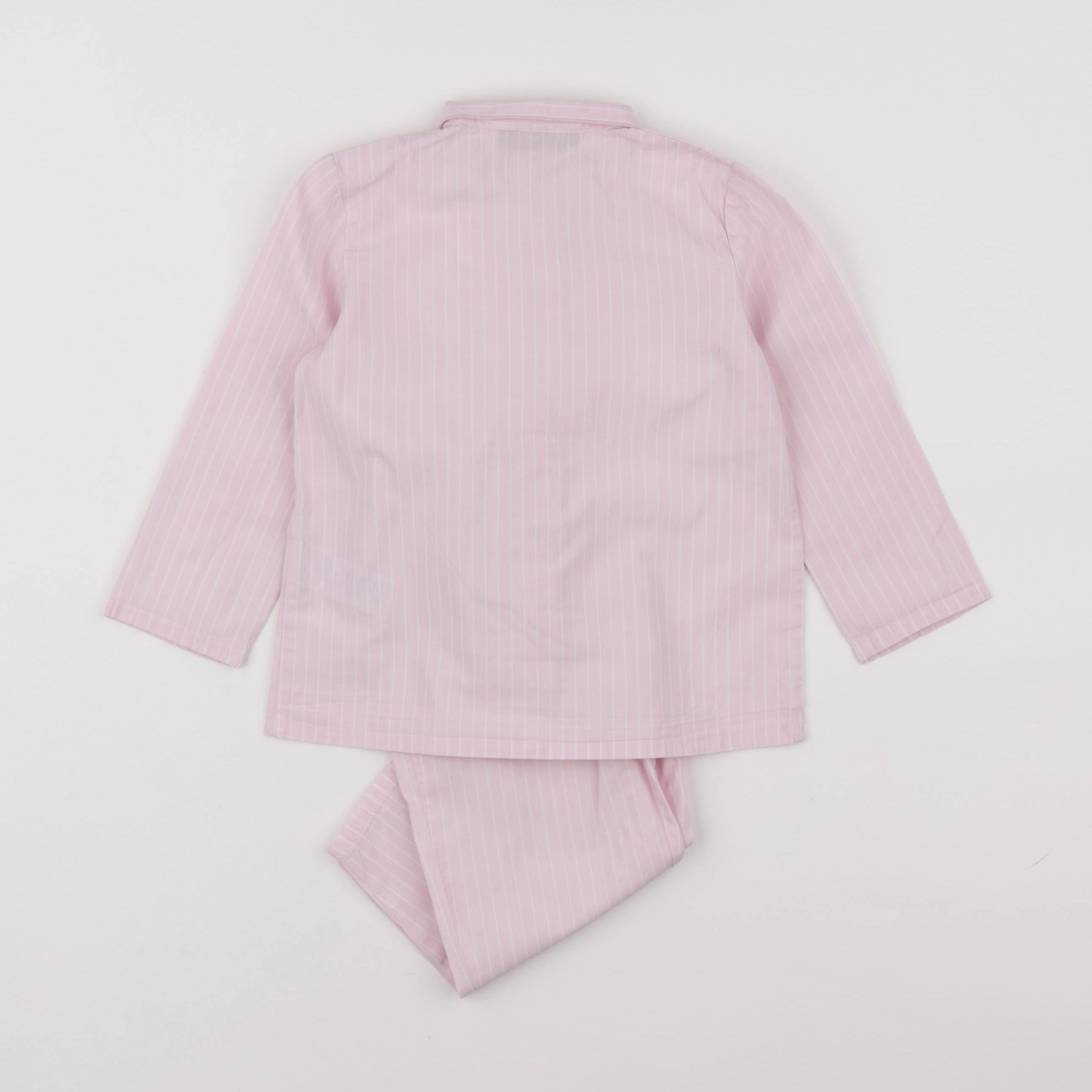 La Redoute - pyjama coton blanc, rose - 24 mois