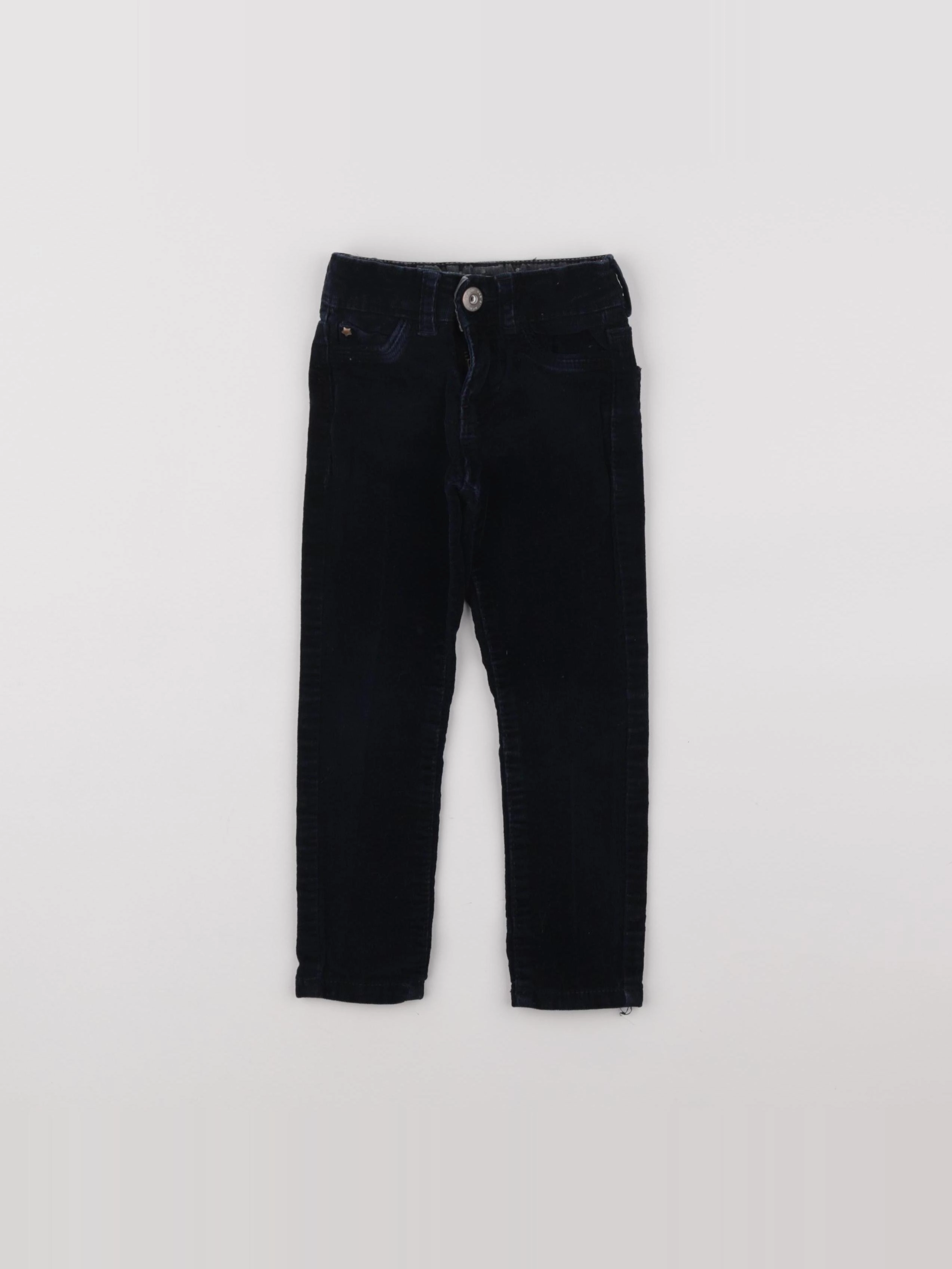 Okaidi - pantalon bleu - 2 ans