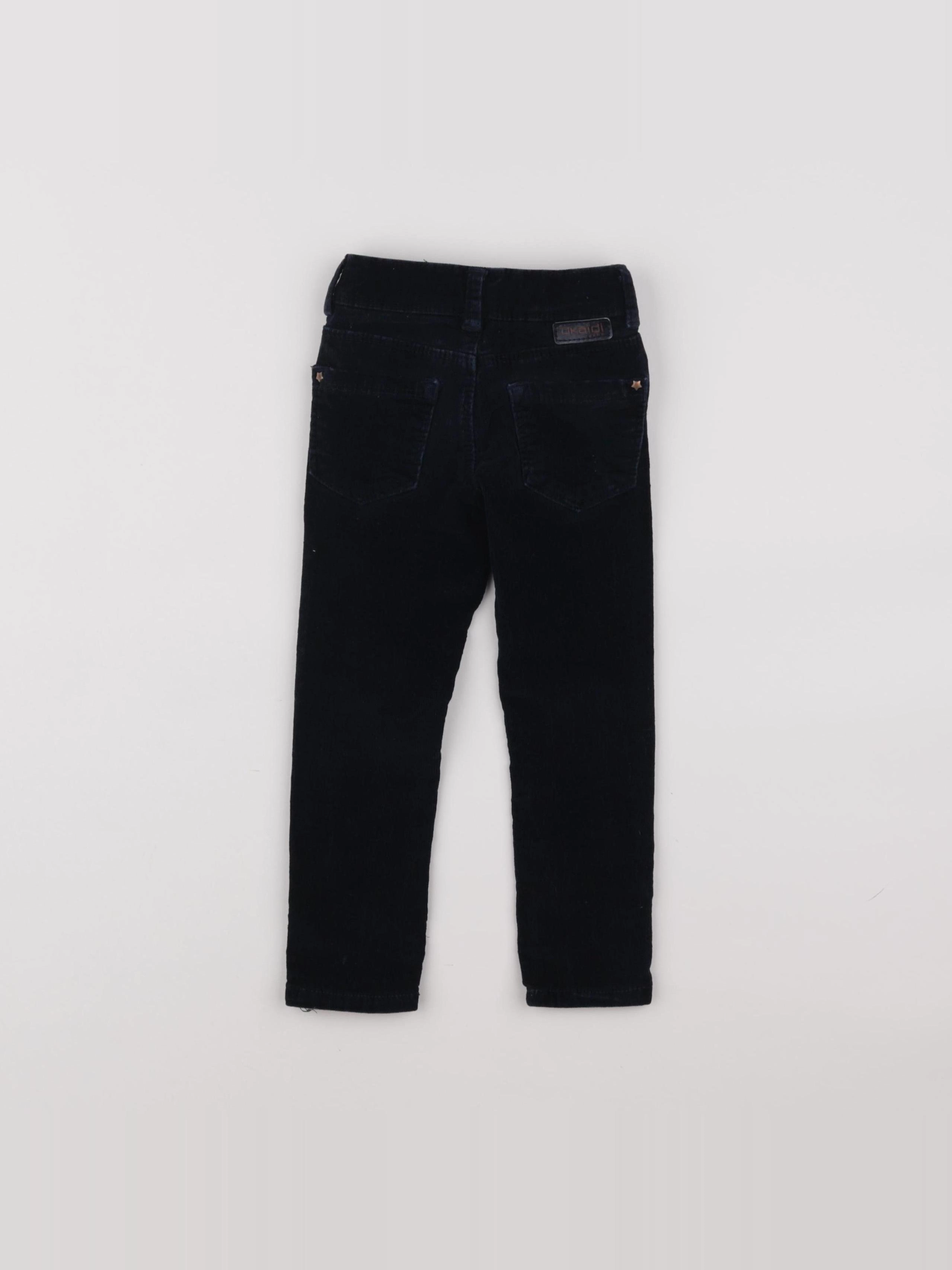Okaidi - pantalon bleu - 2 ans