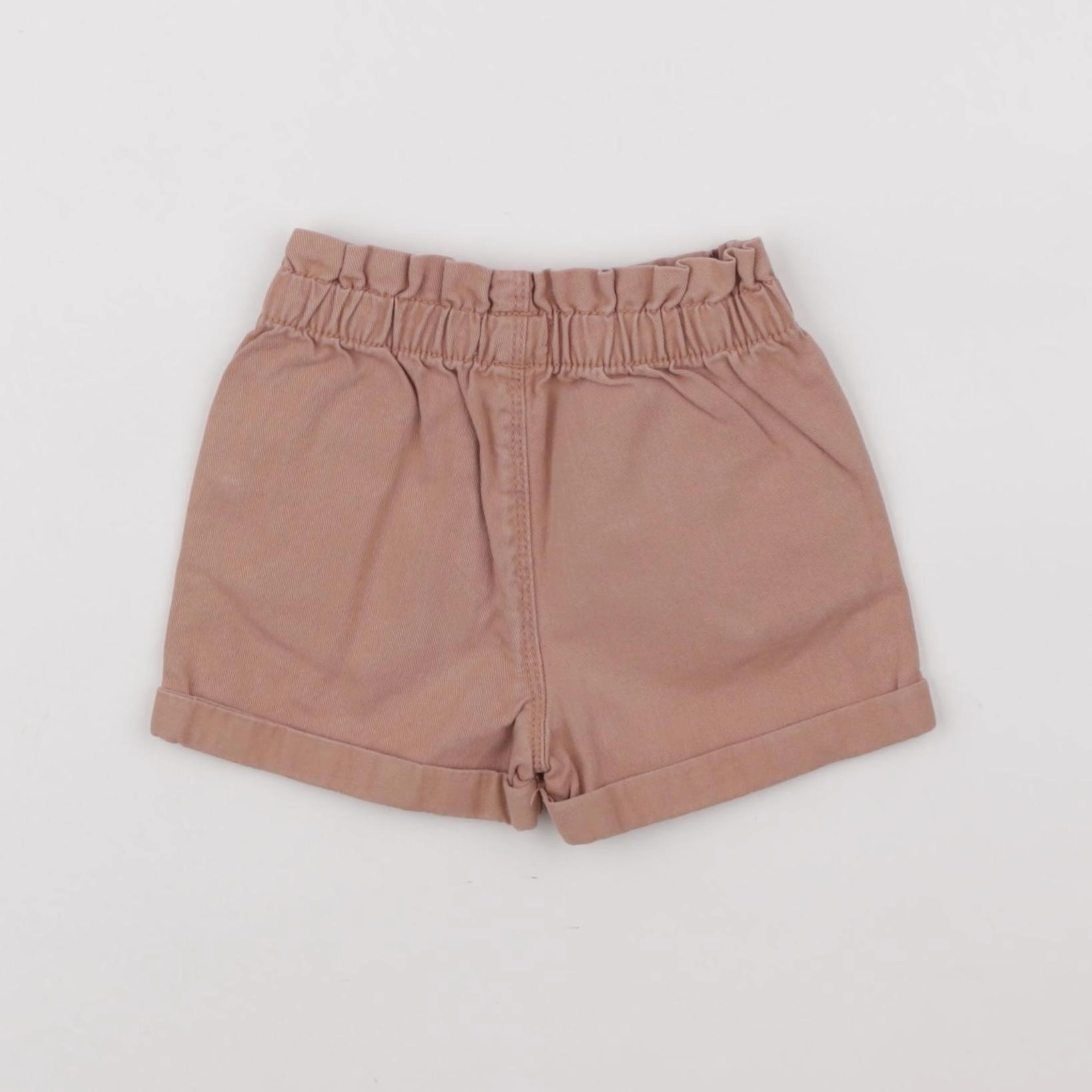 Vertbaudet - short marron - 12 mois