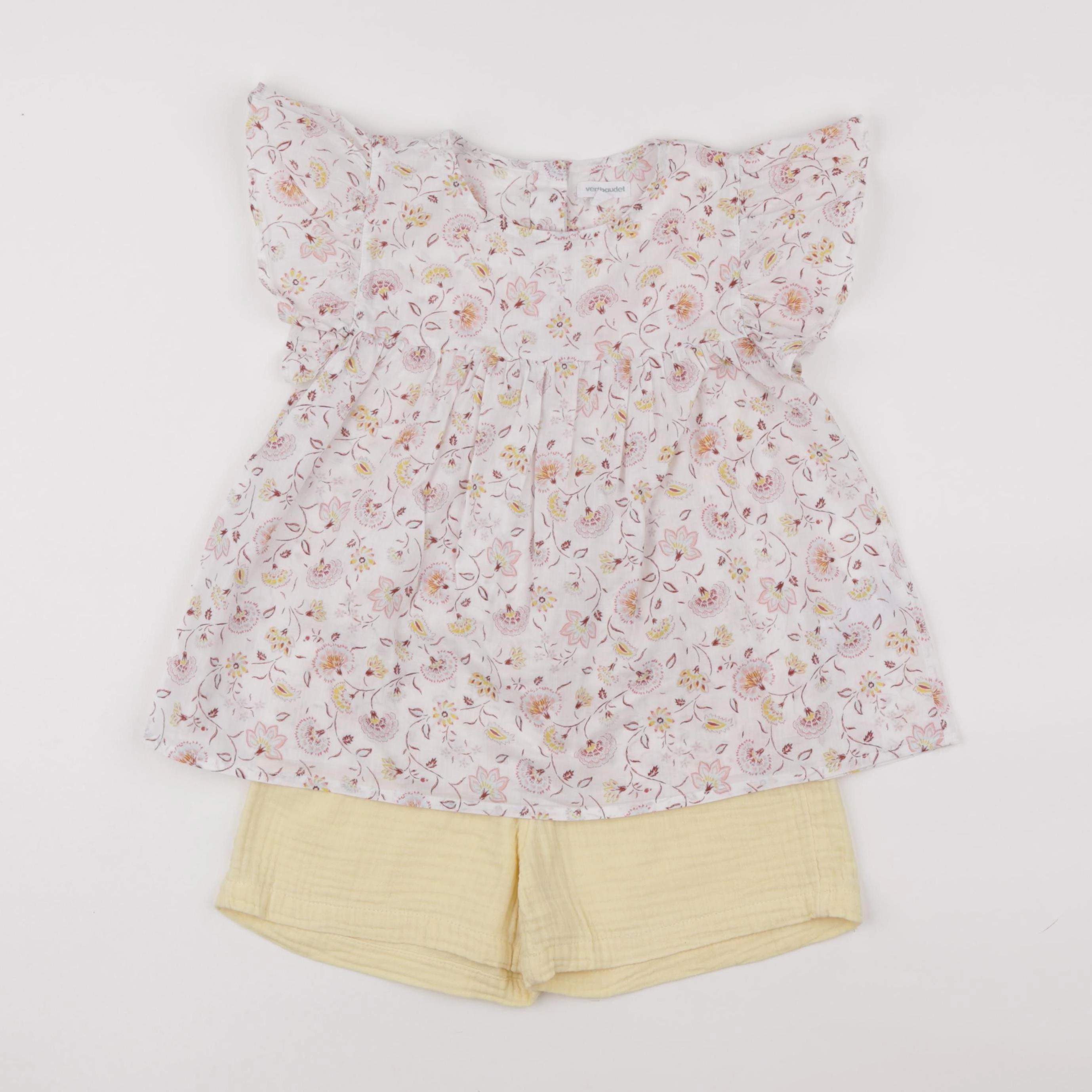 Vertbaudet - ensemble multicolore - 7 ans