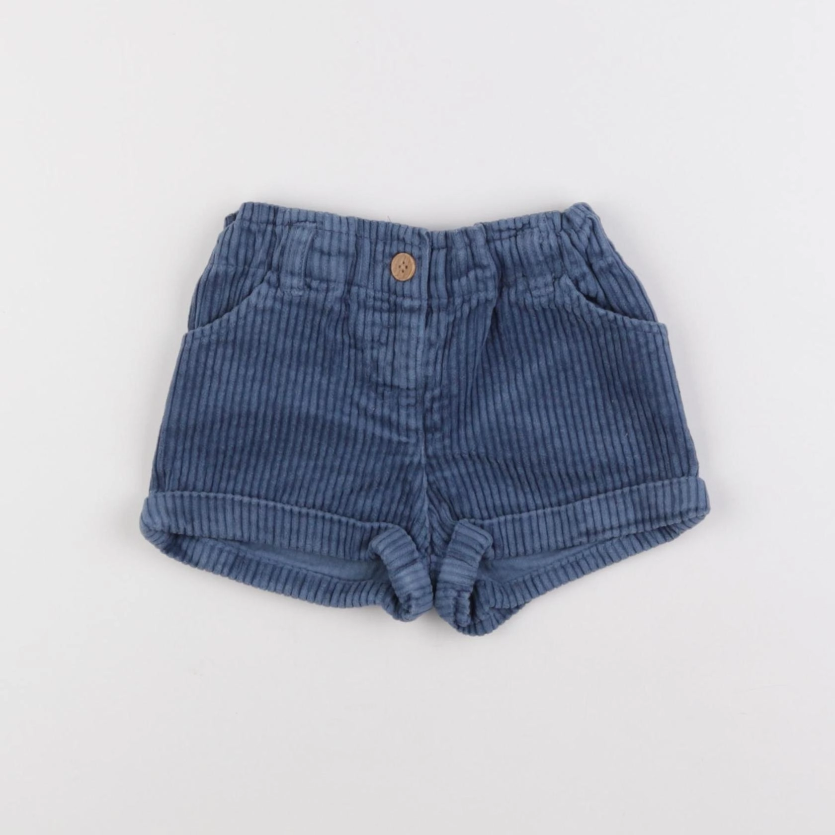 Tape à l'oeil - short bleu - 12 mois