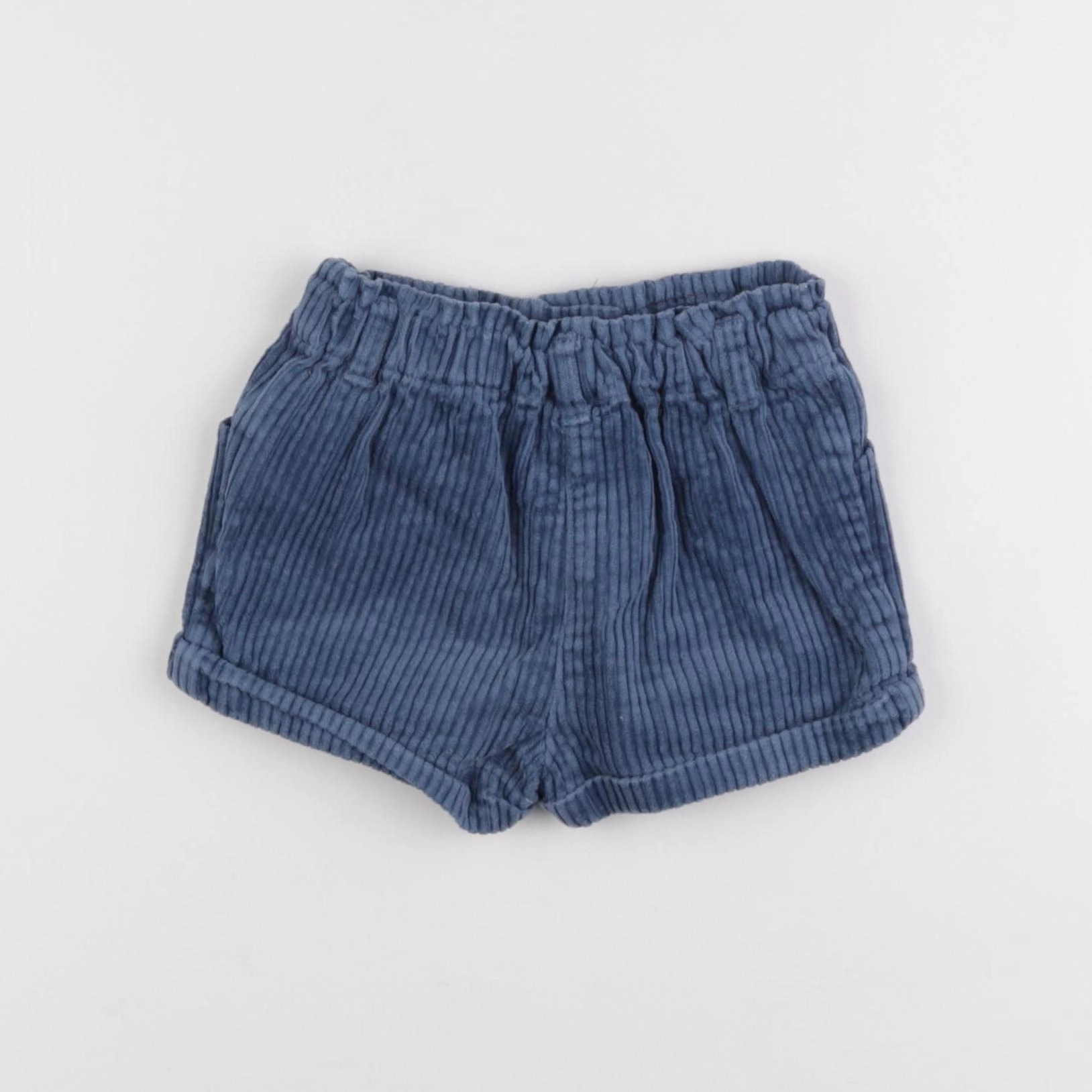 Tape à l'oeil - short bleu - 12 mois
