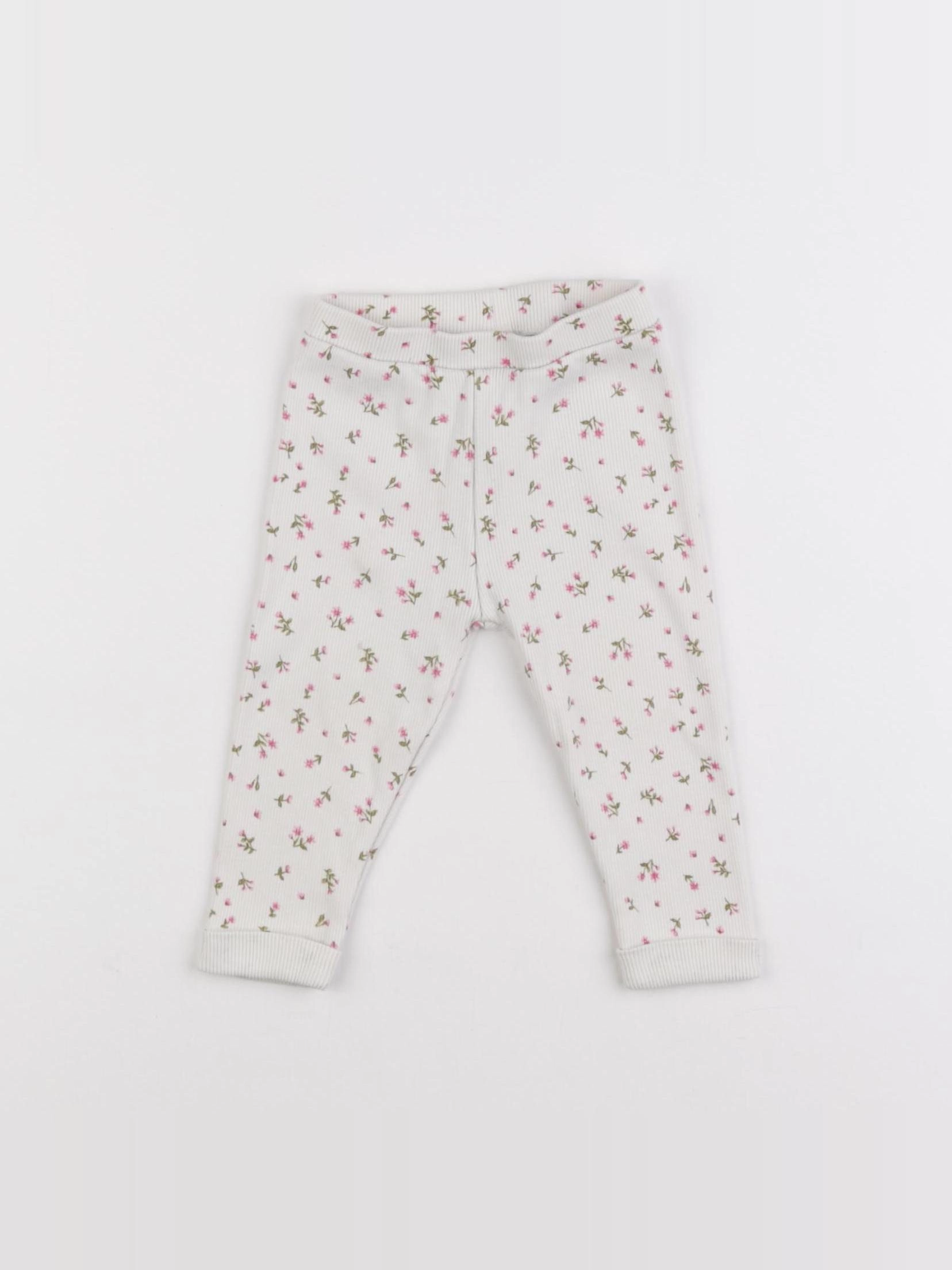 Tape à l'oeil - legging blanc - 9 mois