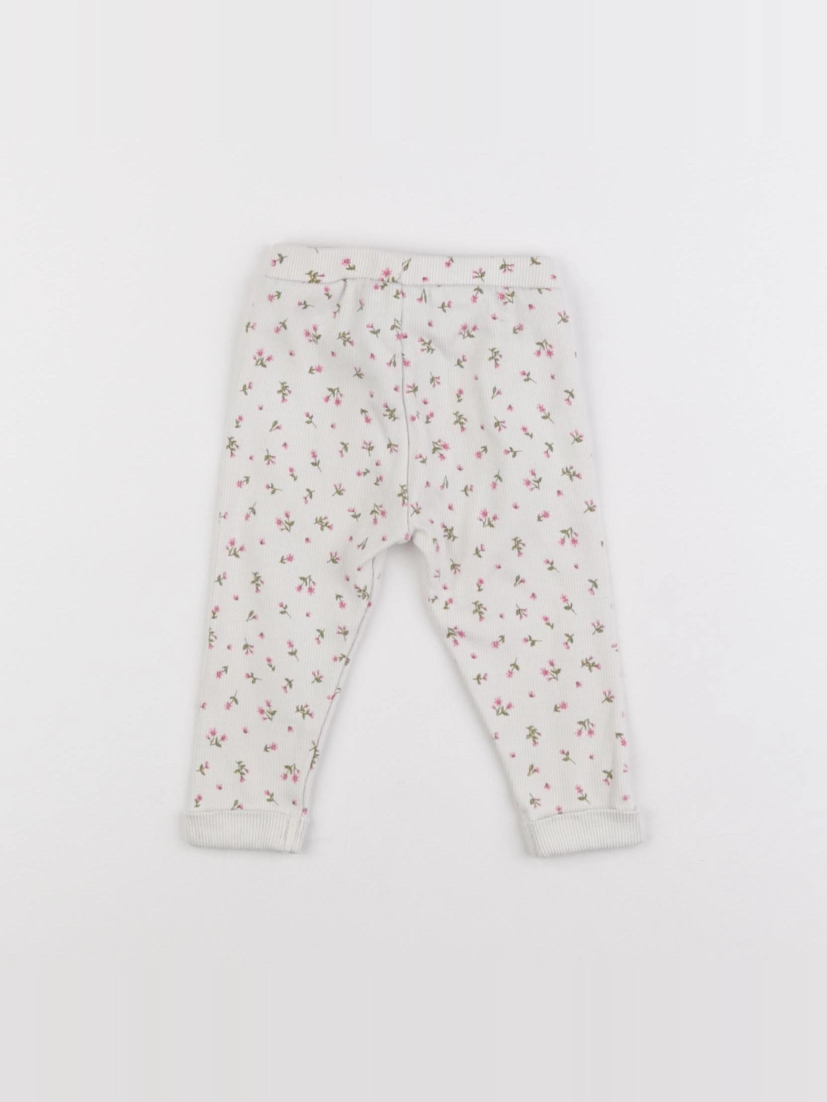 Tape à l'oeil - legging blanc - 9 mois