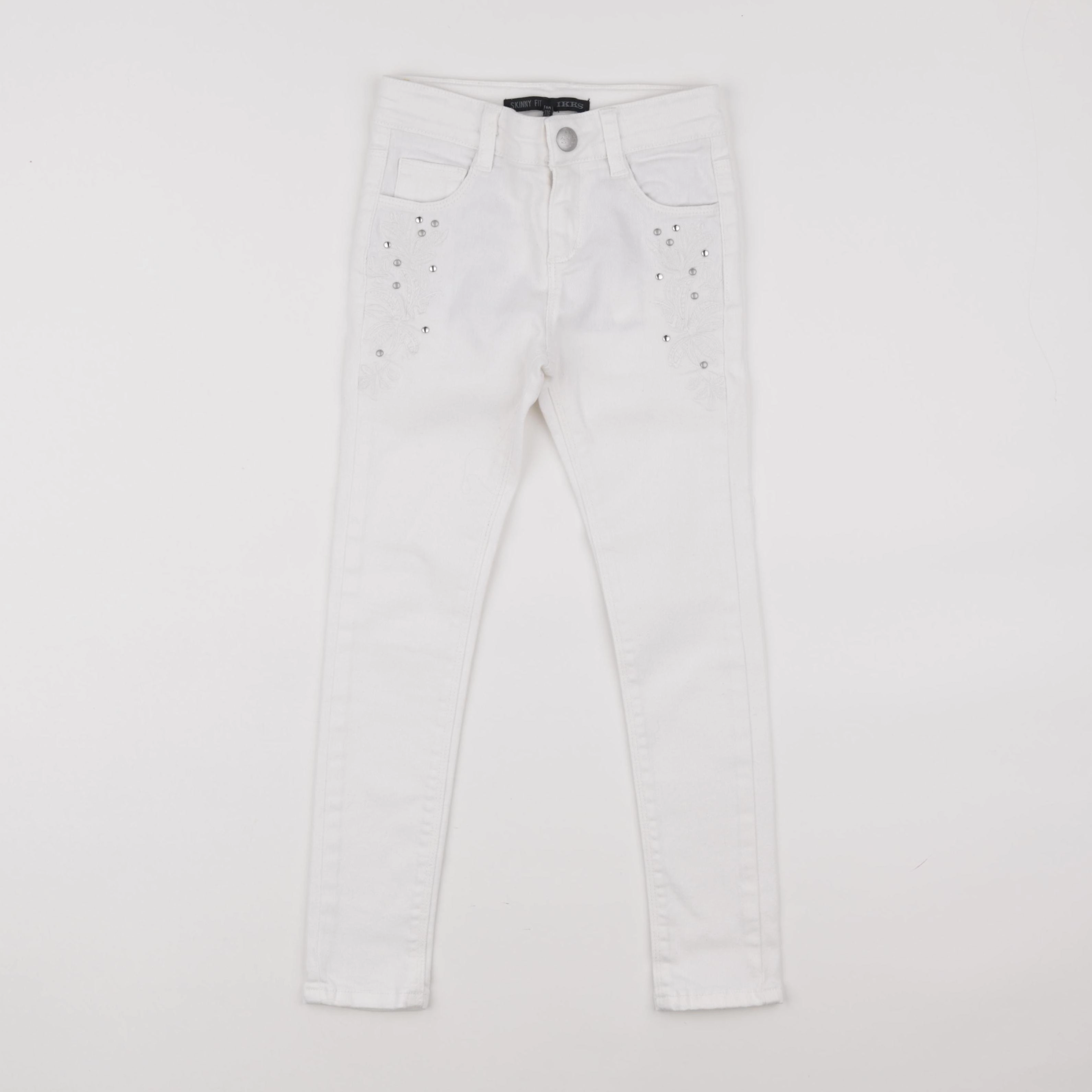 IKKS - jean blanc - 6 ans