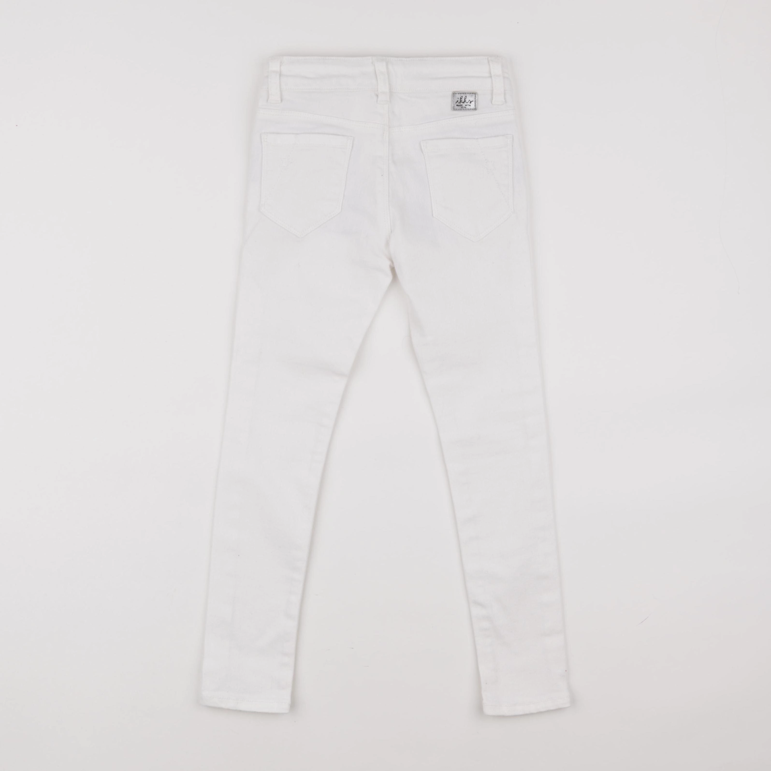 IKKS - jean blanc - 6 ans