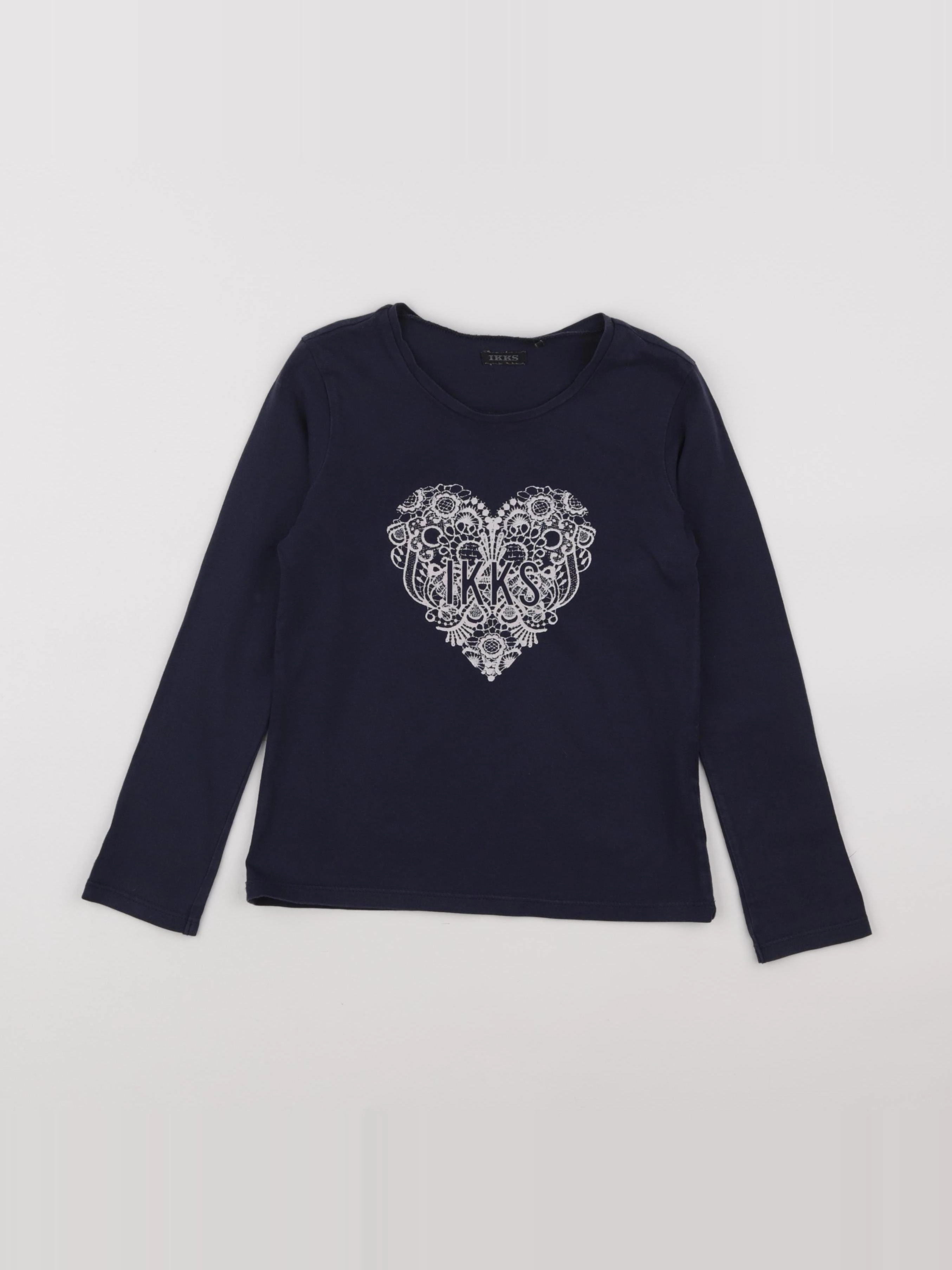 IKKS - tee-shirt bleu - 6 ans