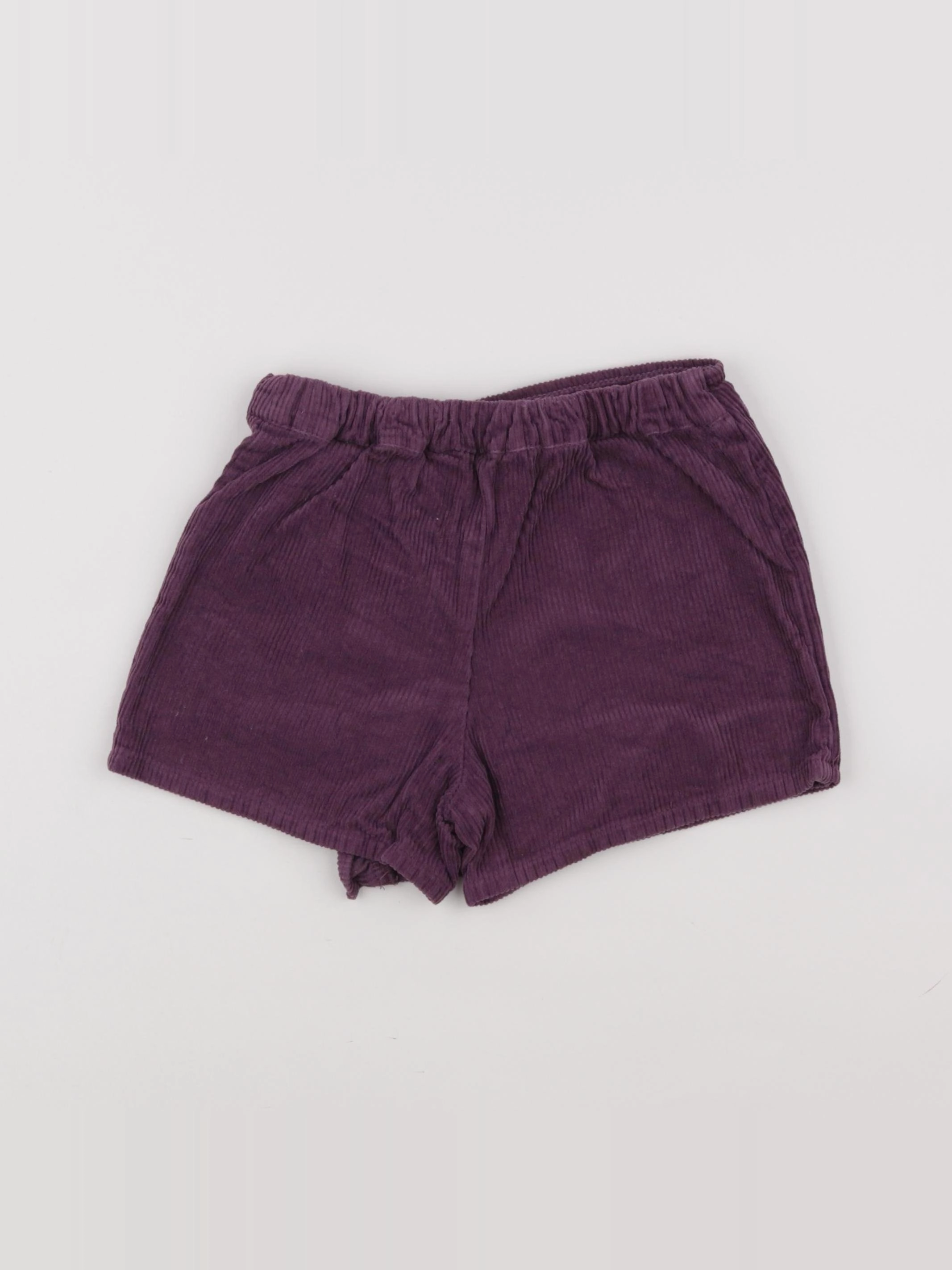 Vertbaudet - jupe short violet - 7 ans
