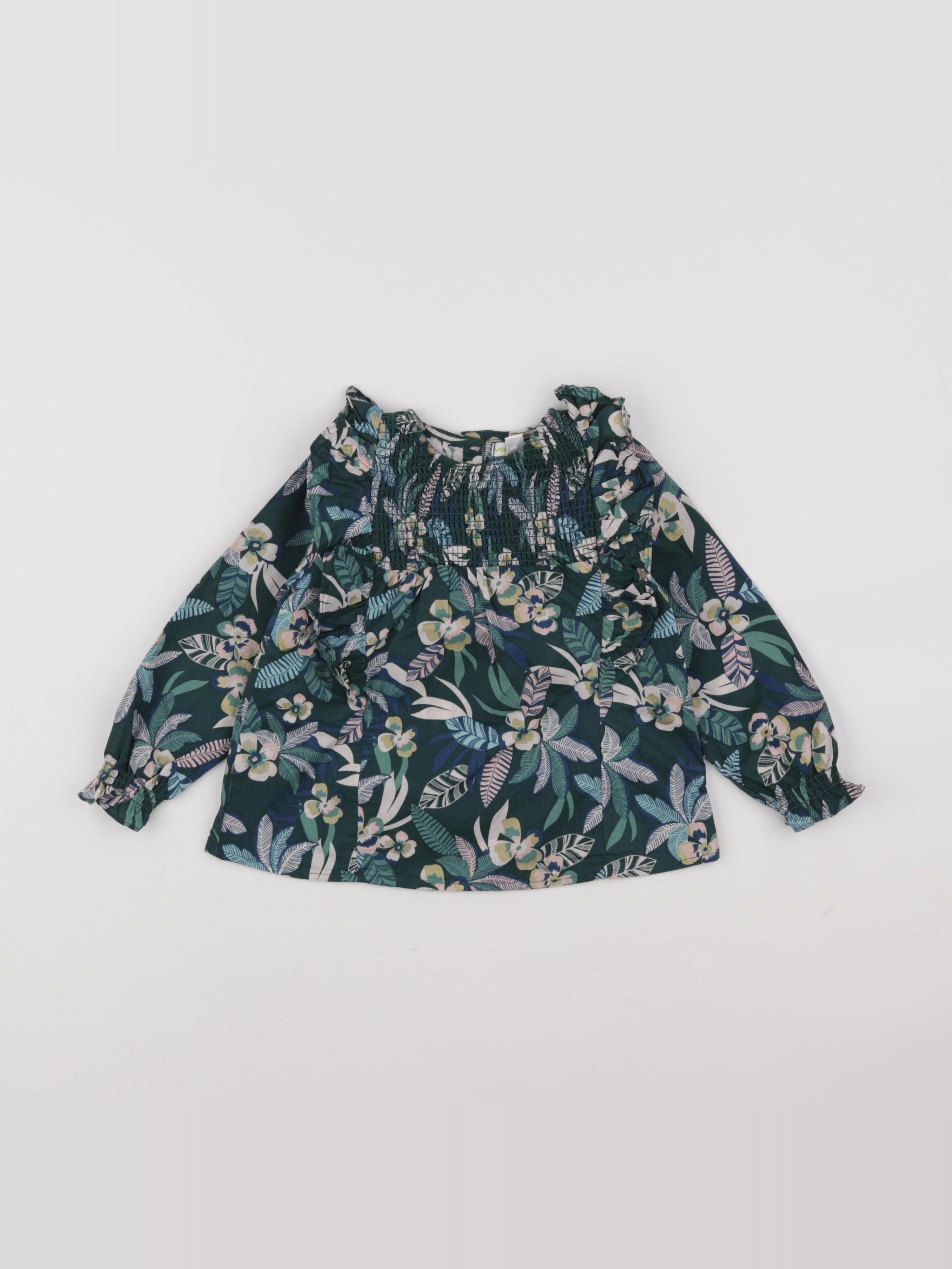 Vertbaudet - blouse multicolore - 3 ans