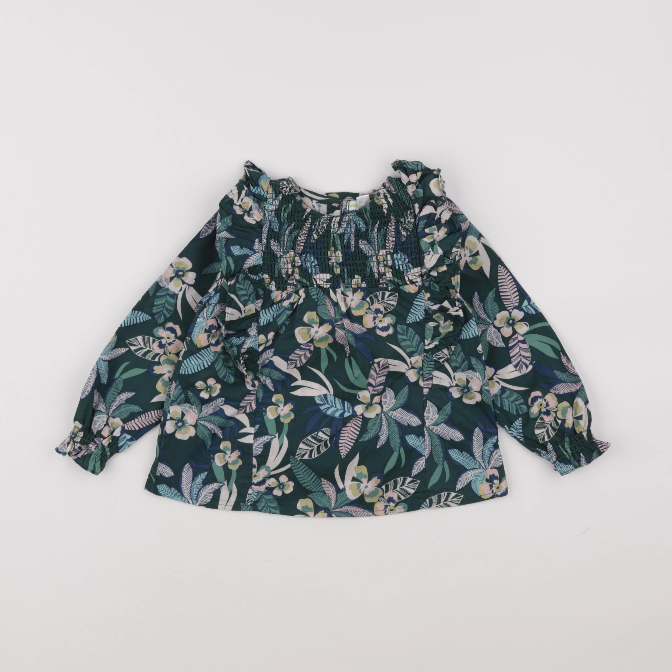 Vertbaudet - blouse multicolore - 3 ans
