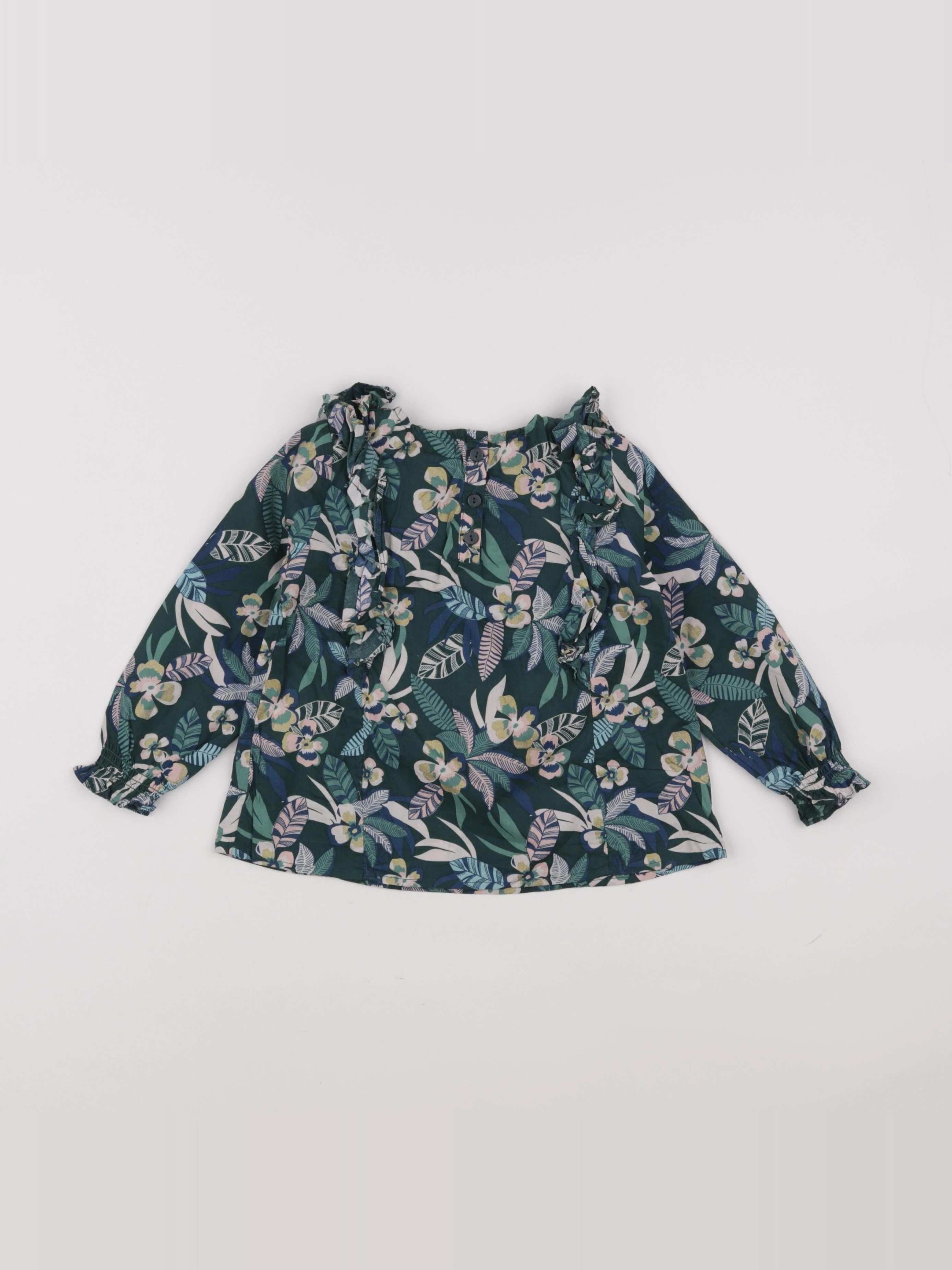 Vertbaudet - blouse multicolore - 3 ans