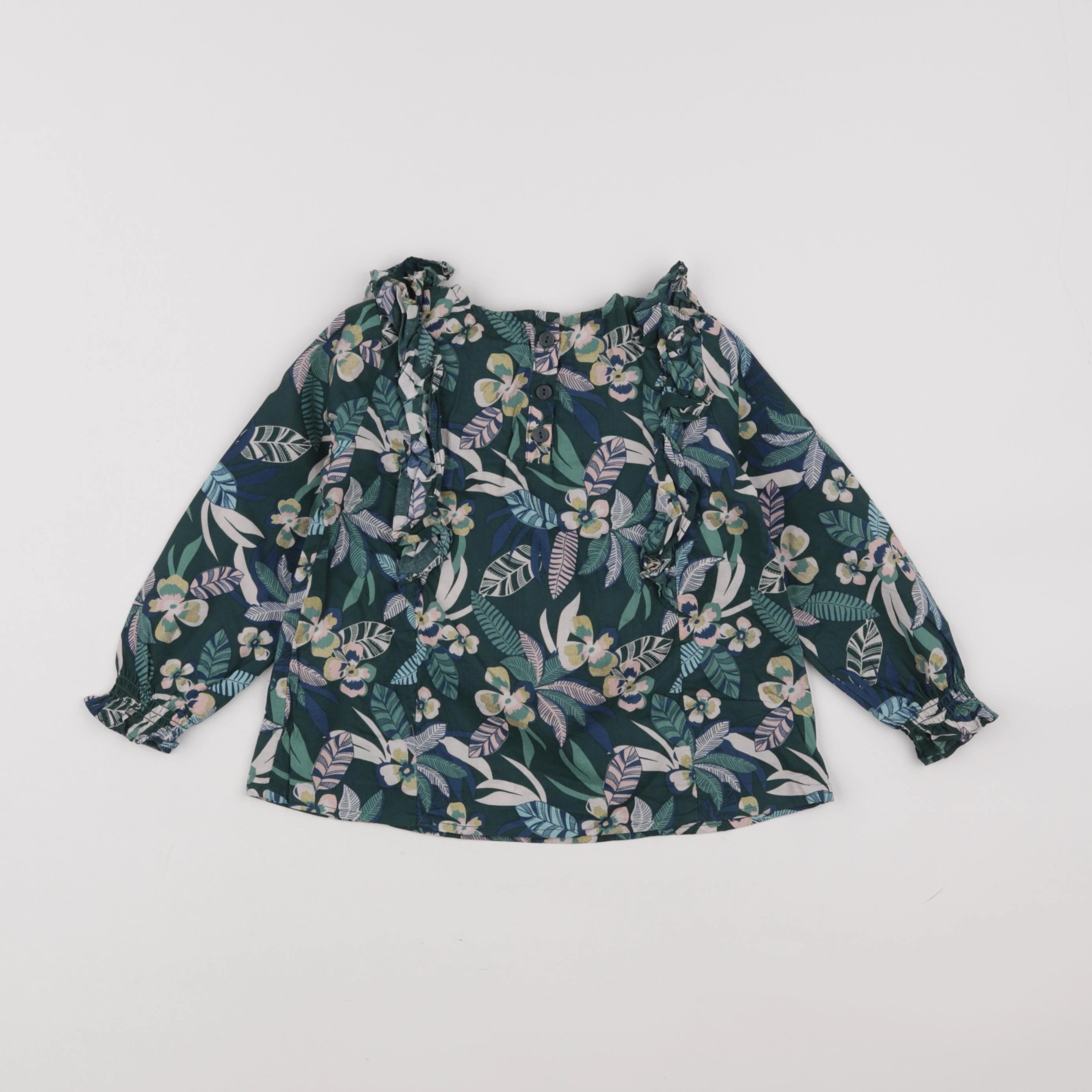 Vertbaudet - blouse multicolore - 3 ans