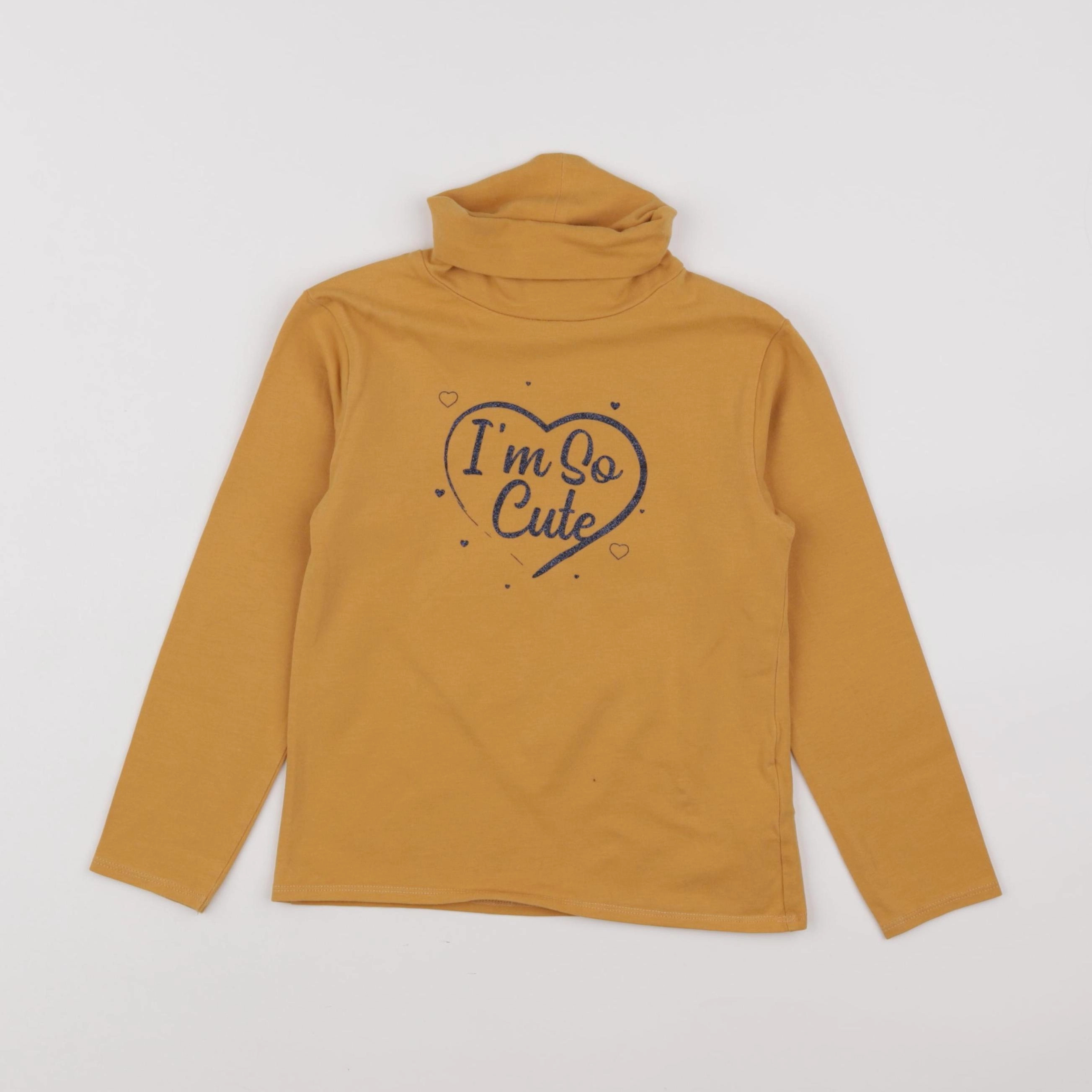 Vertbaudet - sous-pull jaune - 6 ans