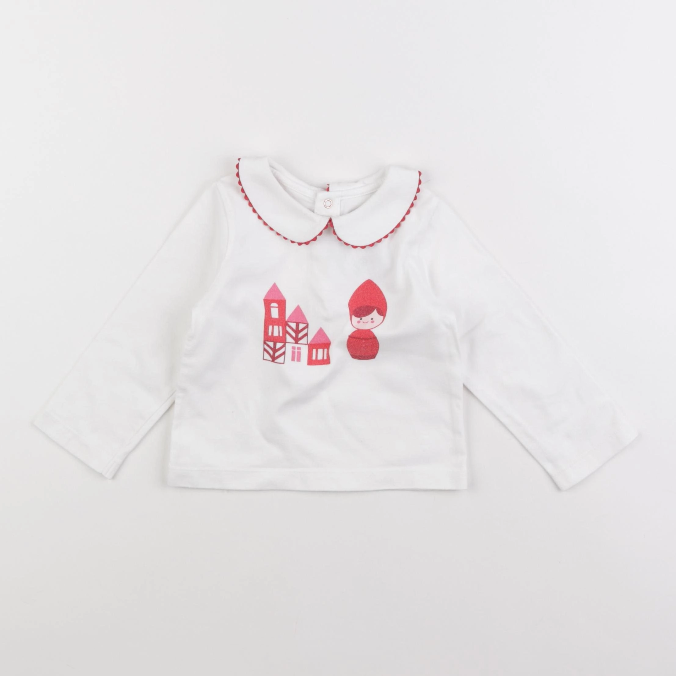 Jacadi - tee-shirt blanc - 18 mois