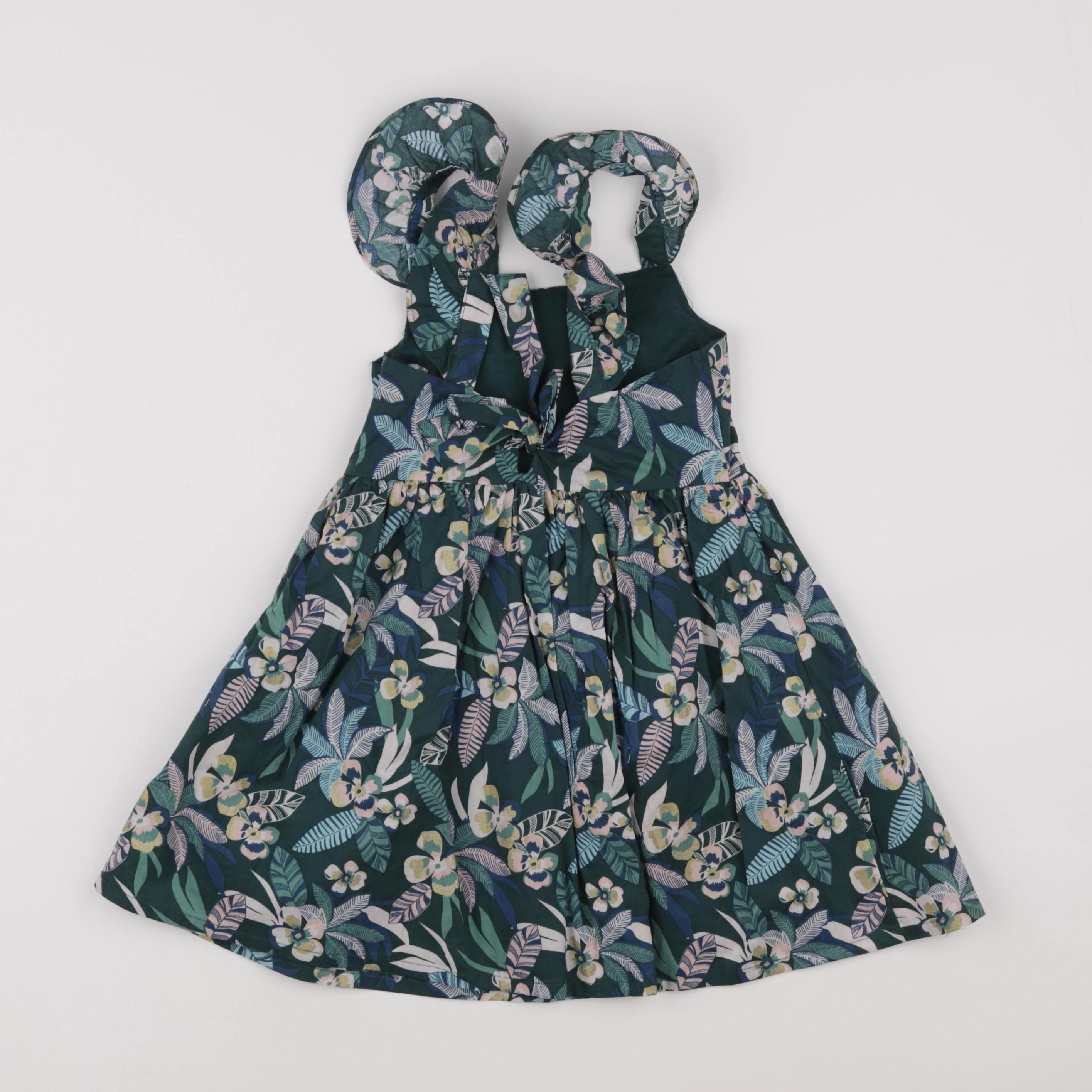 Vertbaudet - robe multicolore - 4 ans