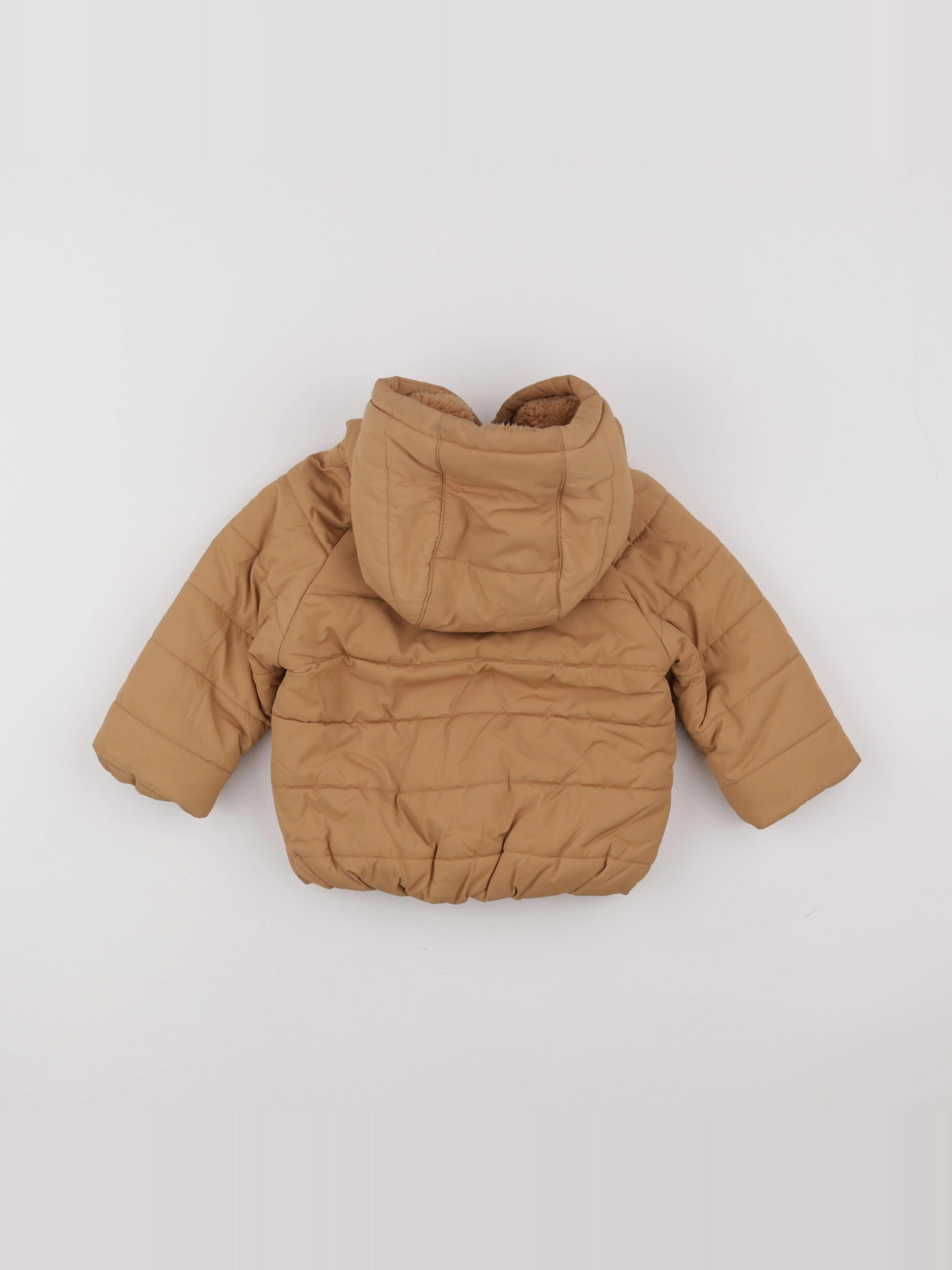 Vertbaudet - doudoune marron - 2 ans