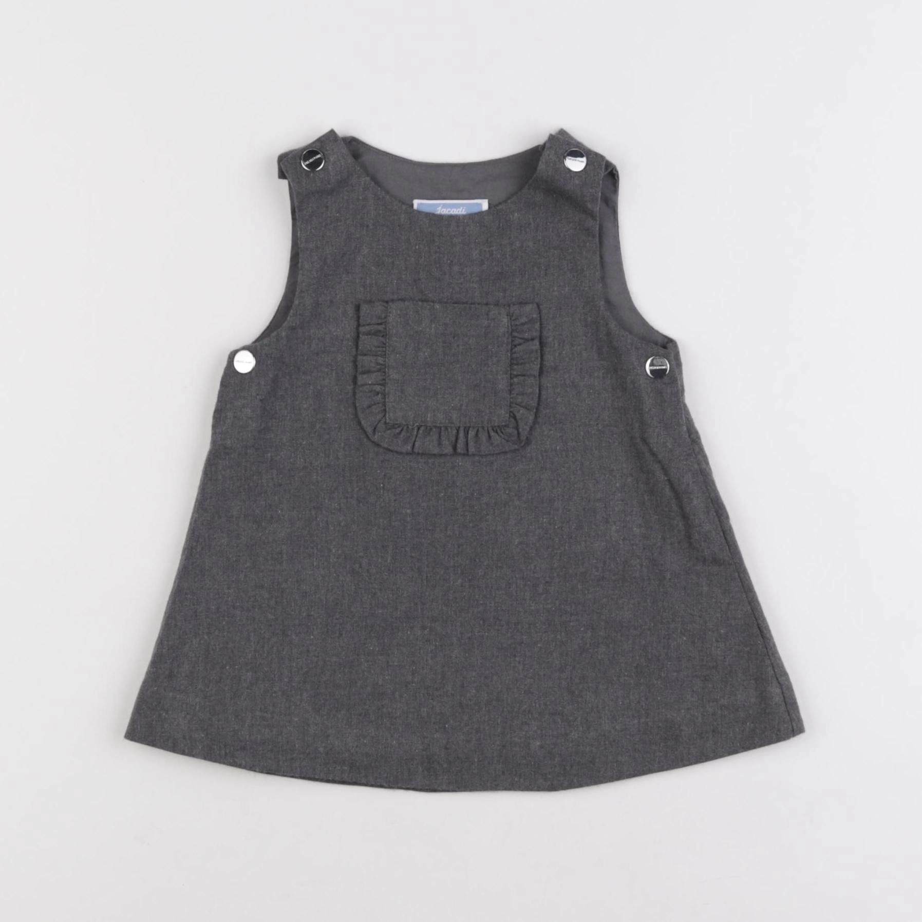 Jacadi - robe gris - 6 mois