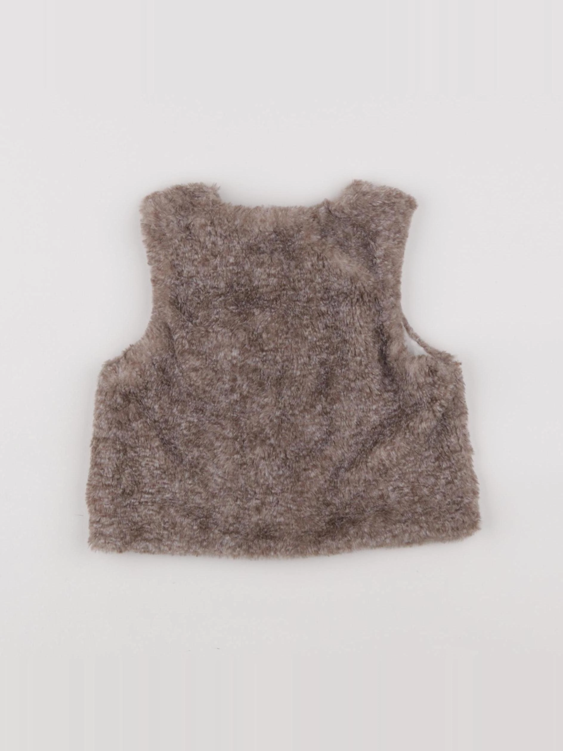 Vertbaudet - gilet marron - 3 ans