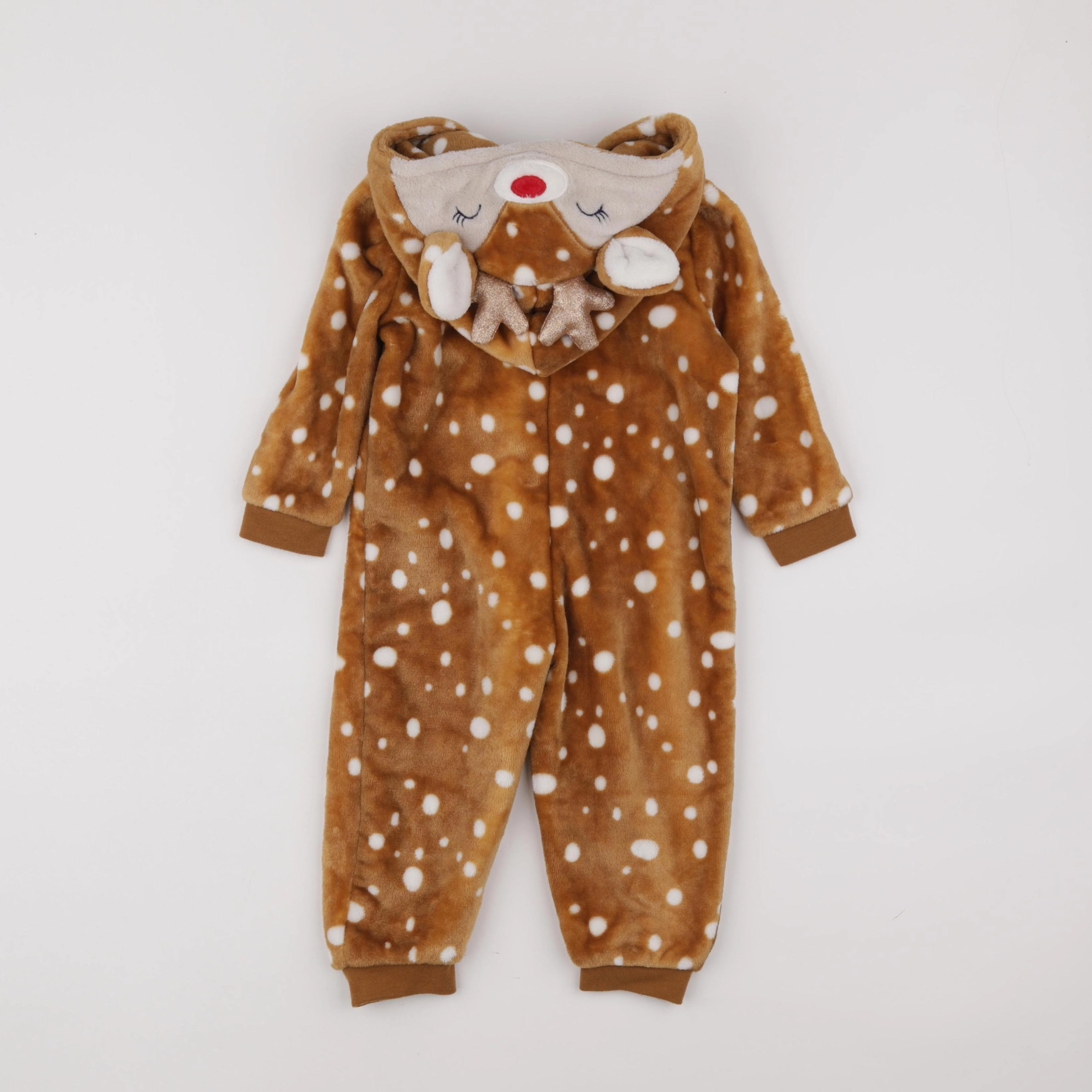 Vertbaudet - sur-pyjama marron - 2 ans