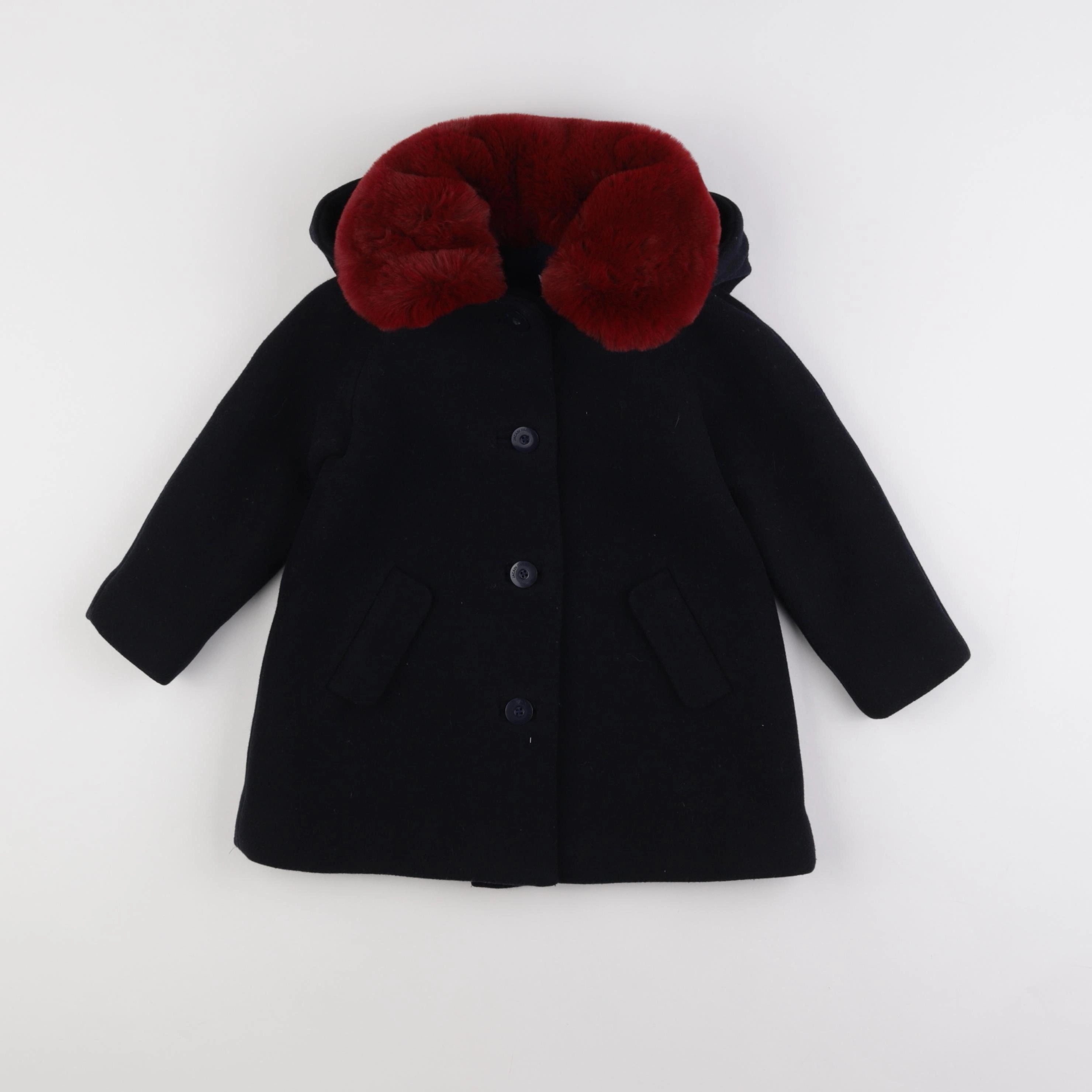 Jacadi - manteau bleu - 3 ans