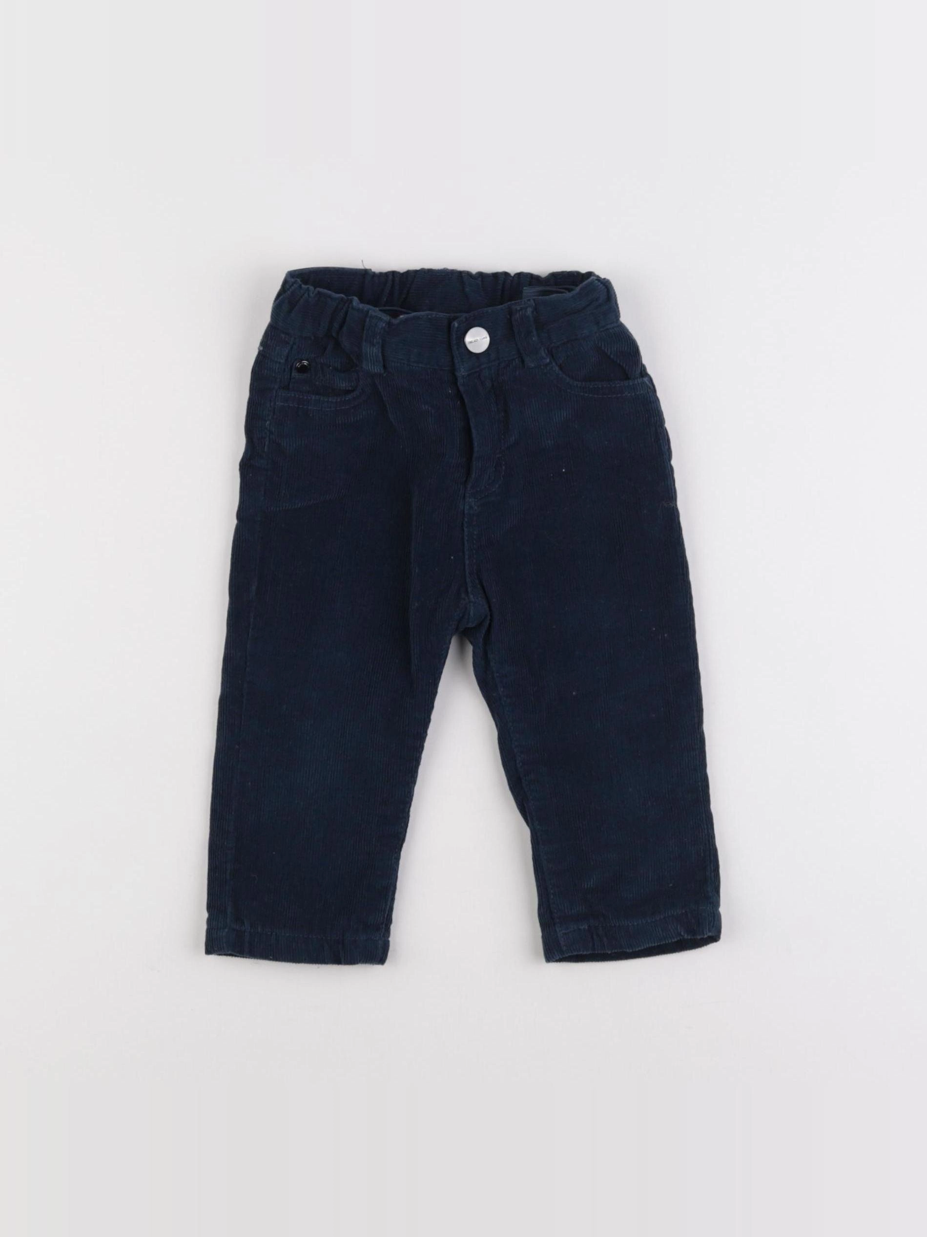 Jacadi - pantalon vert - 12 mois