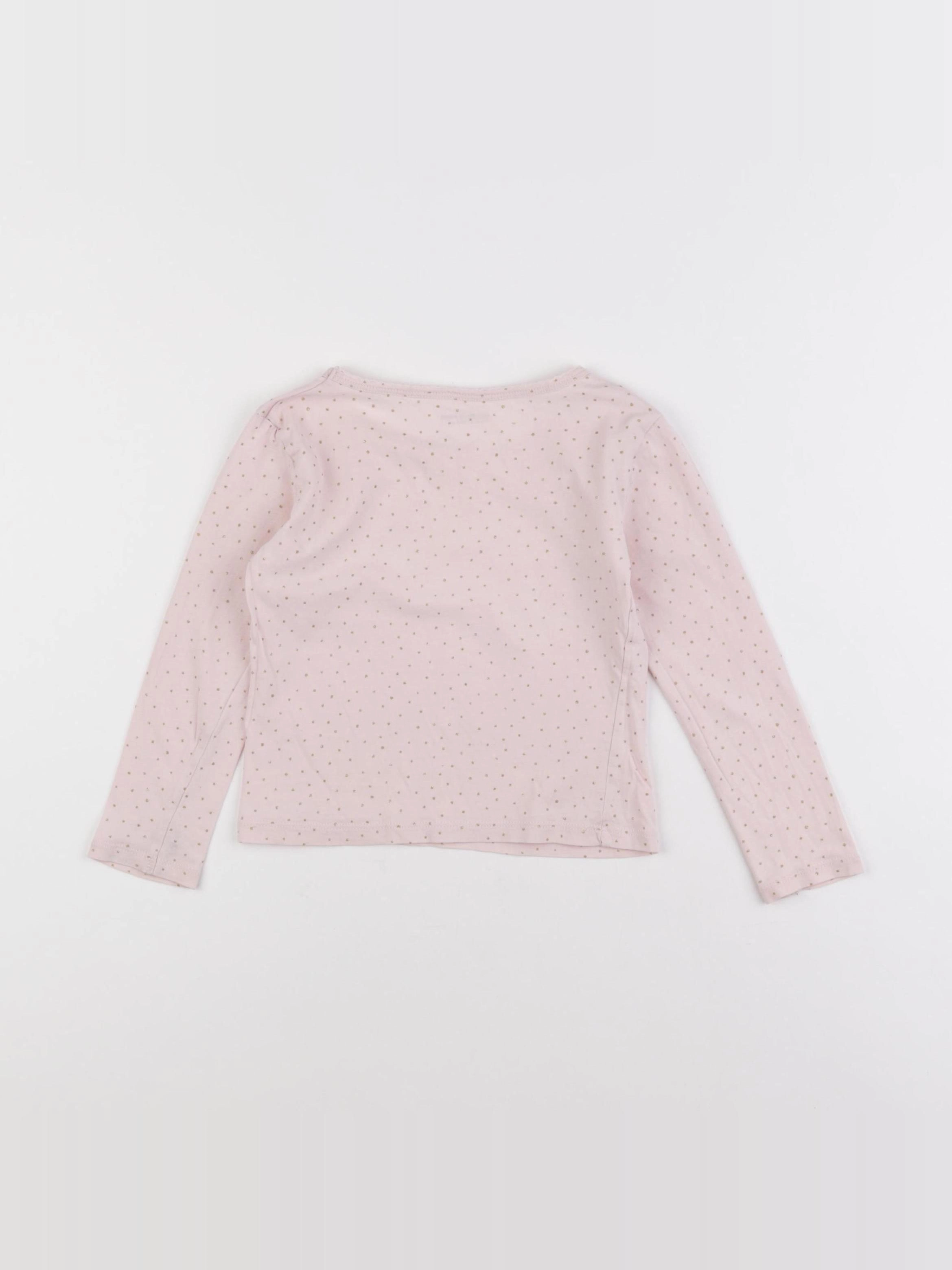 Vertbaudet - maillot de corps rose - 4 ans