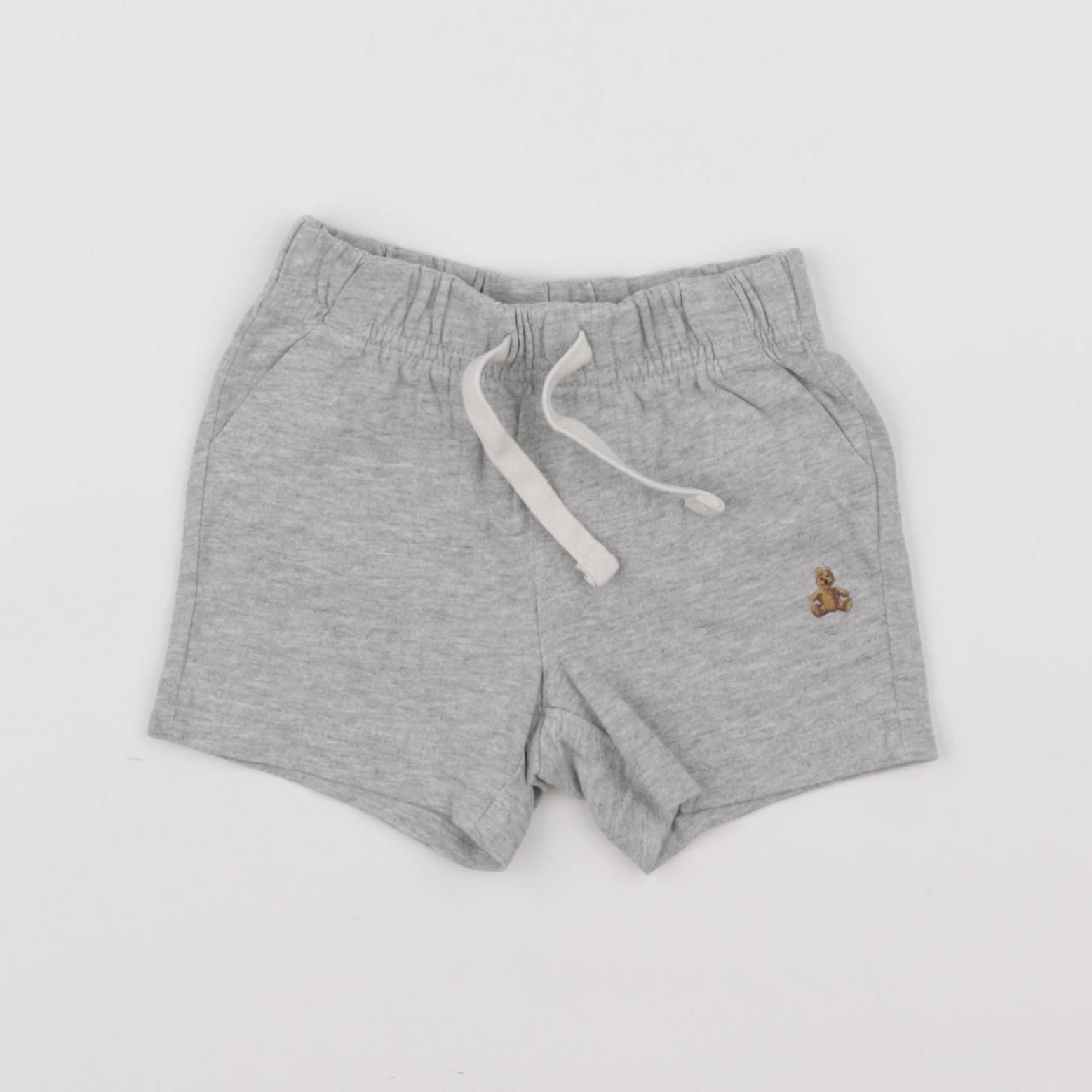 GAP - short gris - 3/6 mois